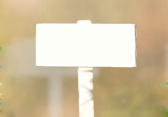 Schildchen um Kräuter anzuschreiben