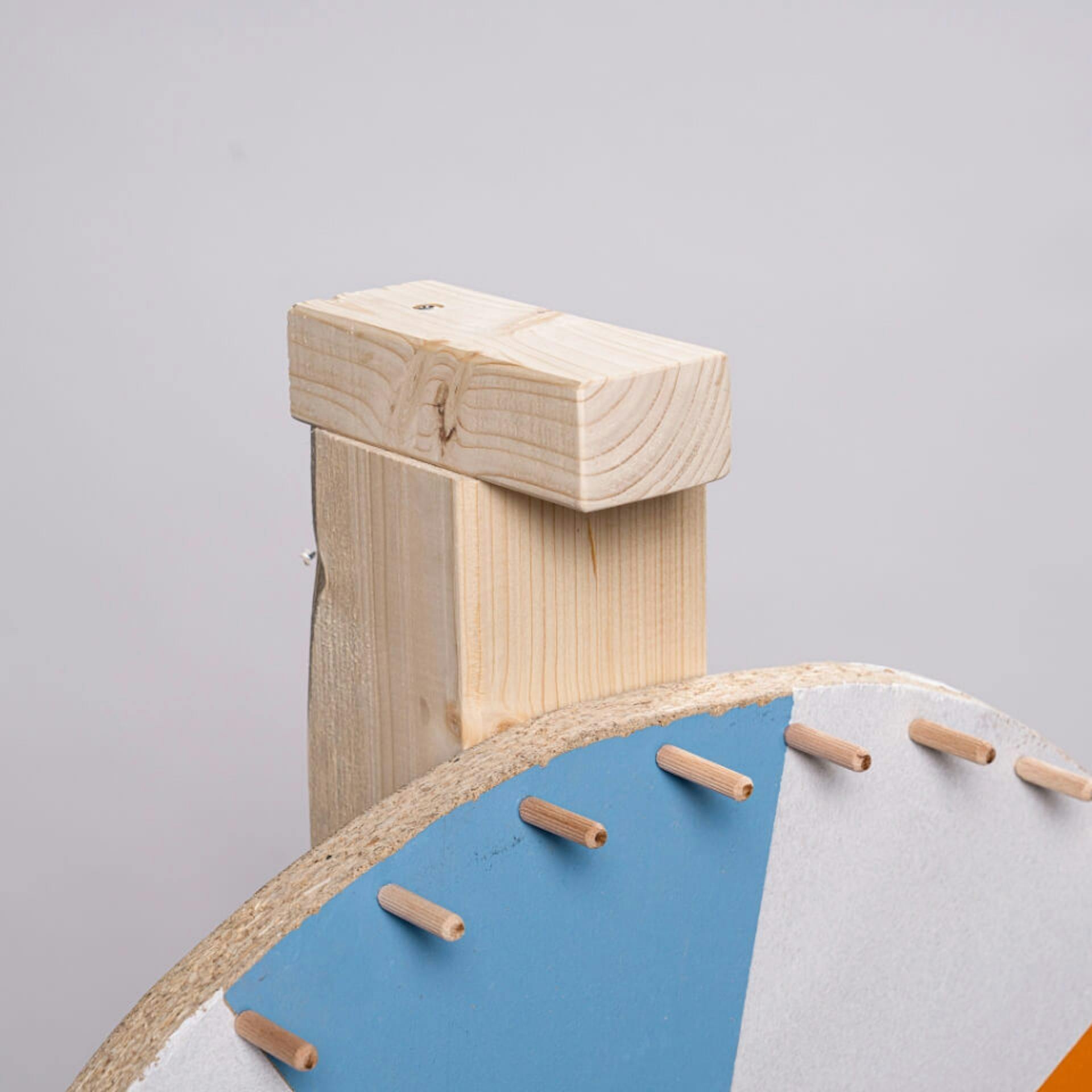 Glücksrad am Ständer