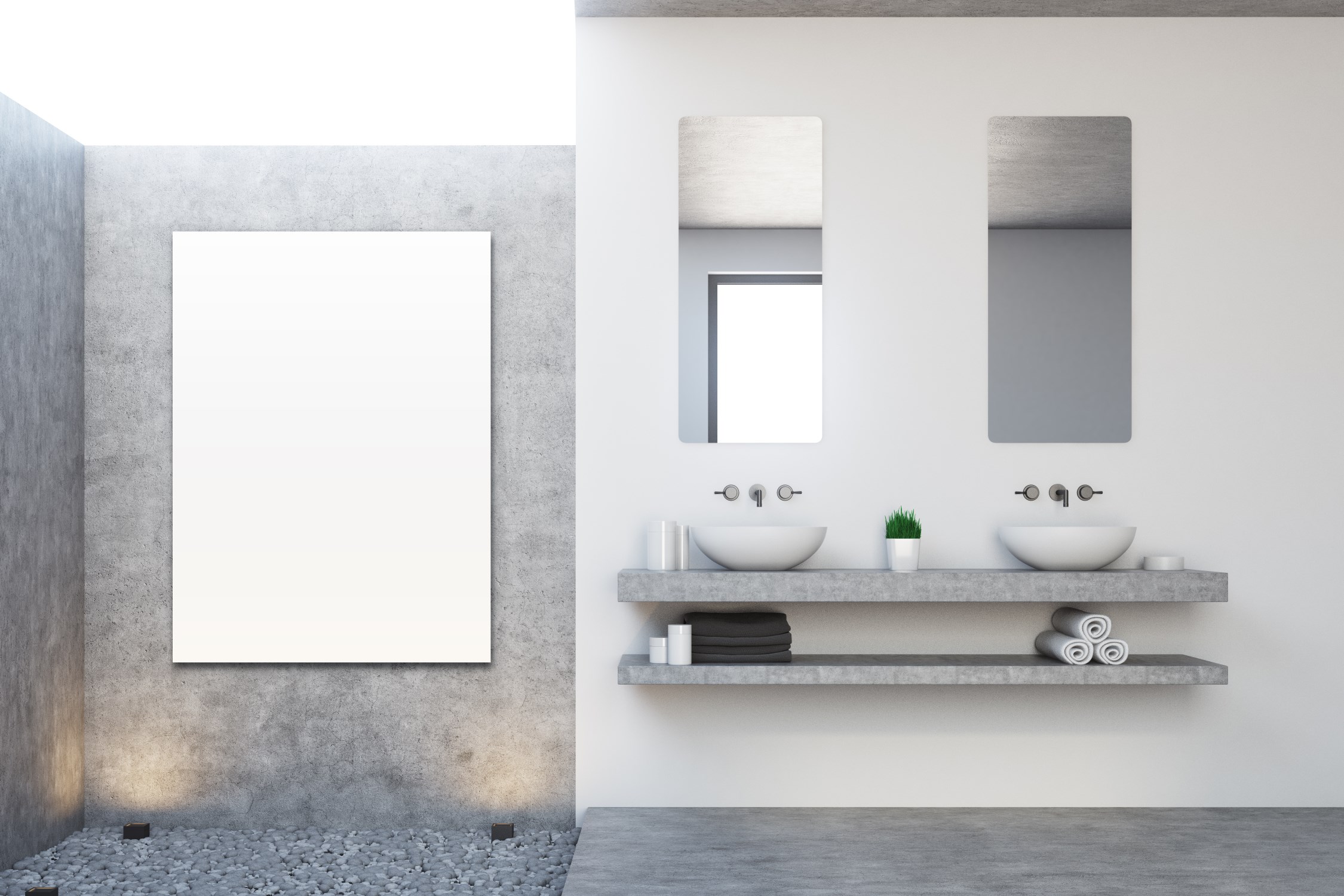 Übergangsprofil an Dusche