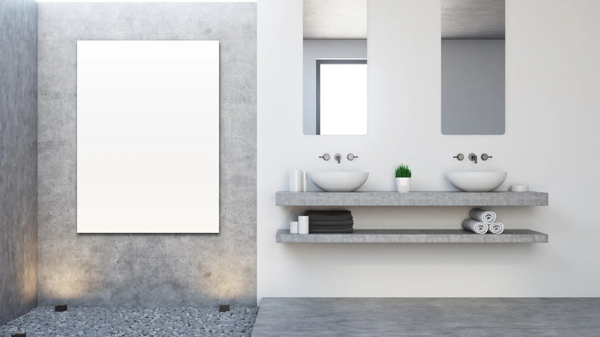 Übergangsprofil an Dusche