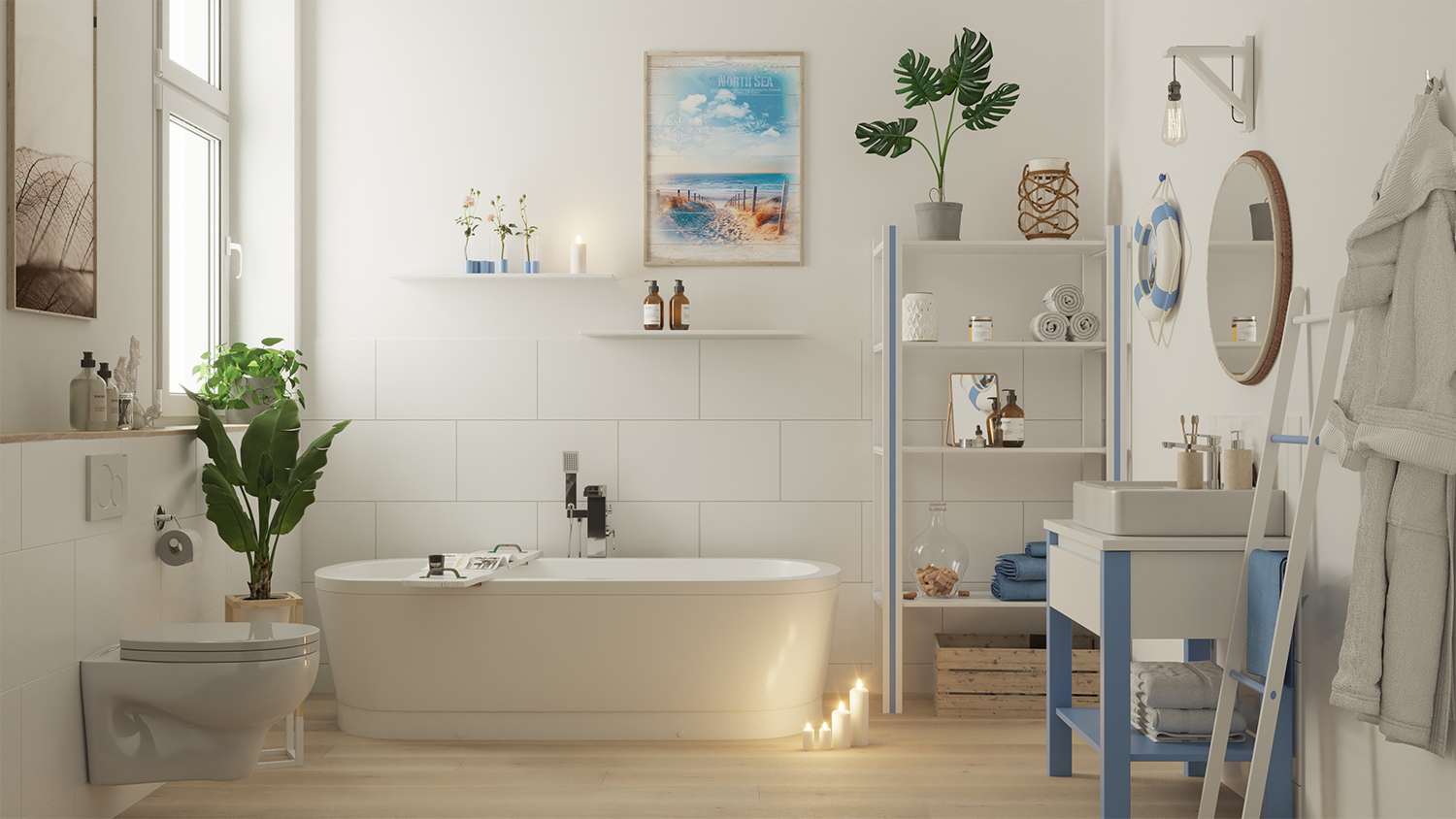 badezimmer dekorieren – wohlfühl-atmosphäre im bad | obi