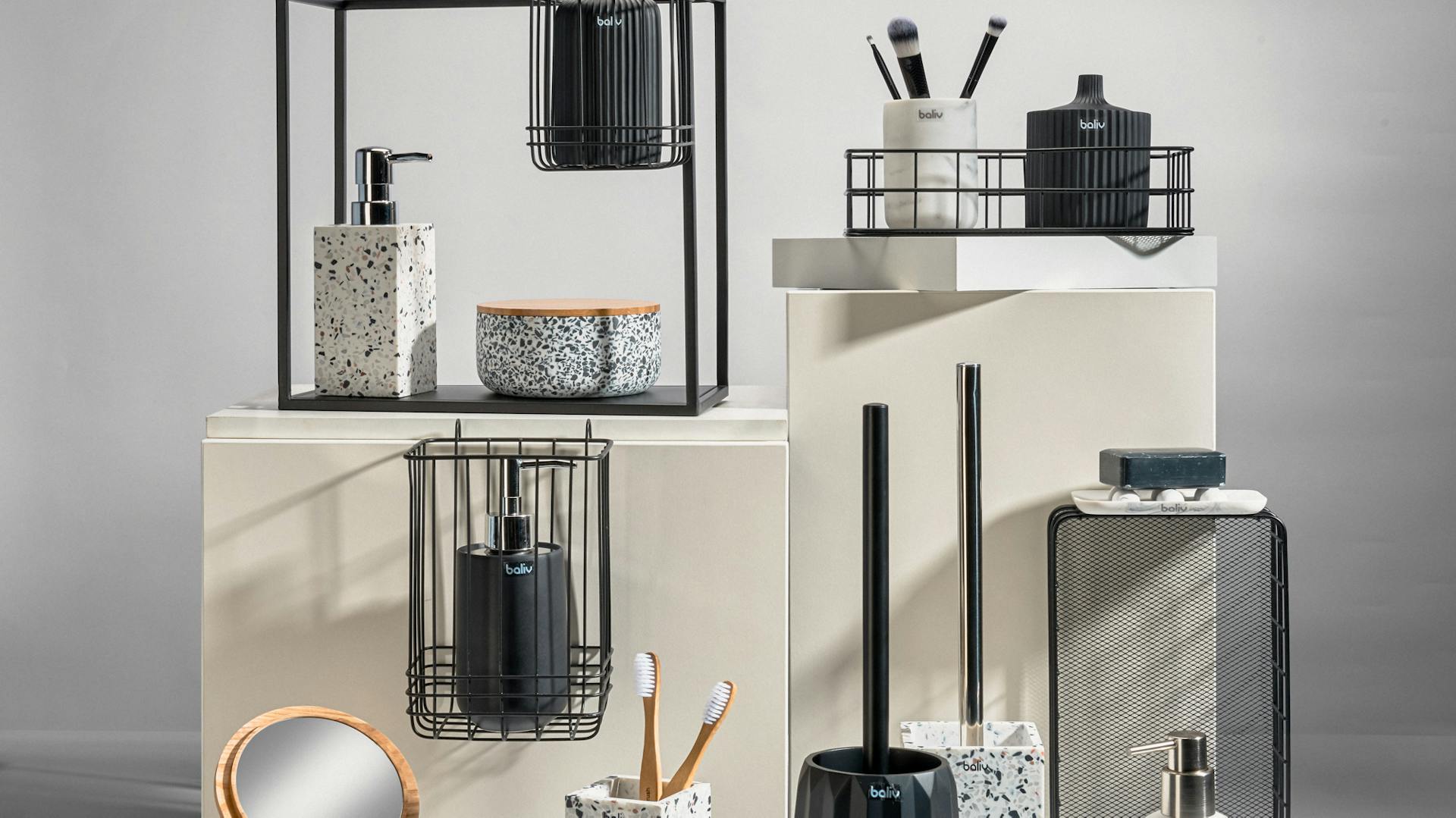 Badezimmeraccessoires im angesagten Retro Future Design