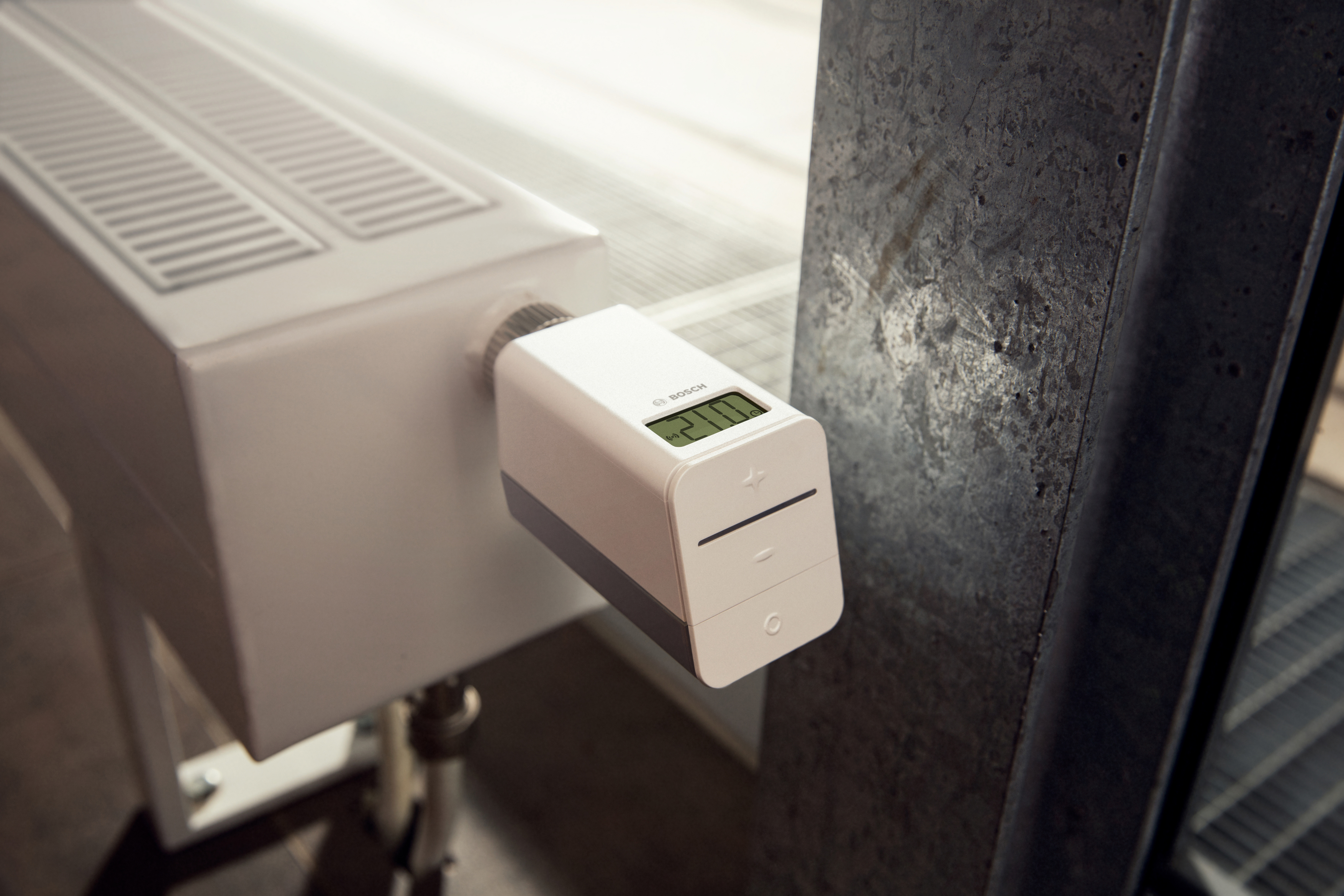 Heizungsregler mit intelligentem Thermostat.
