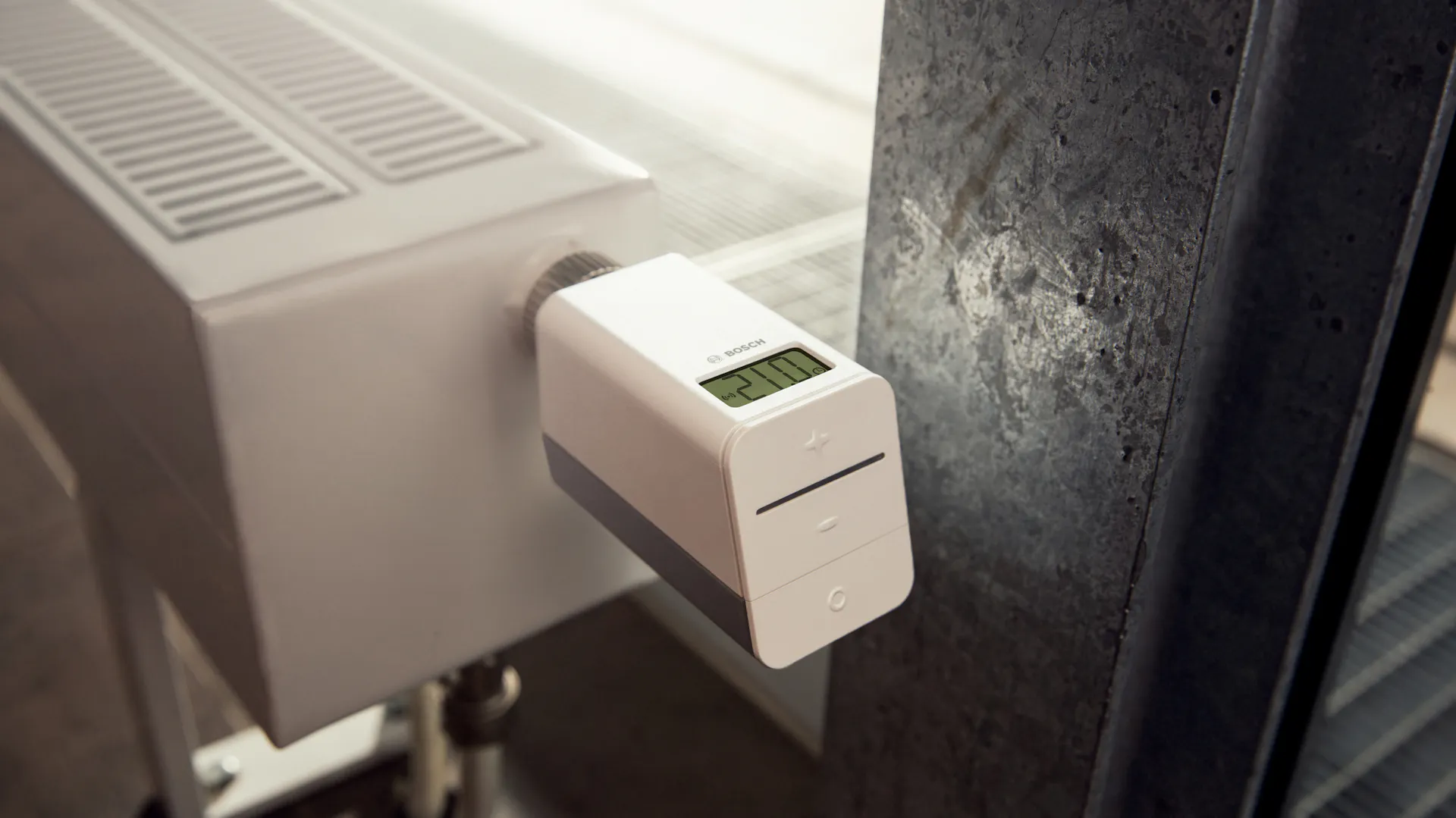 Heizungsregler mit intelligentem Thermostat.