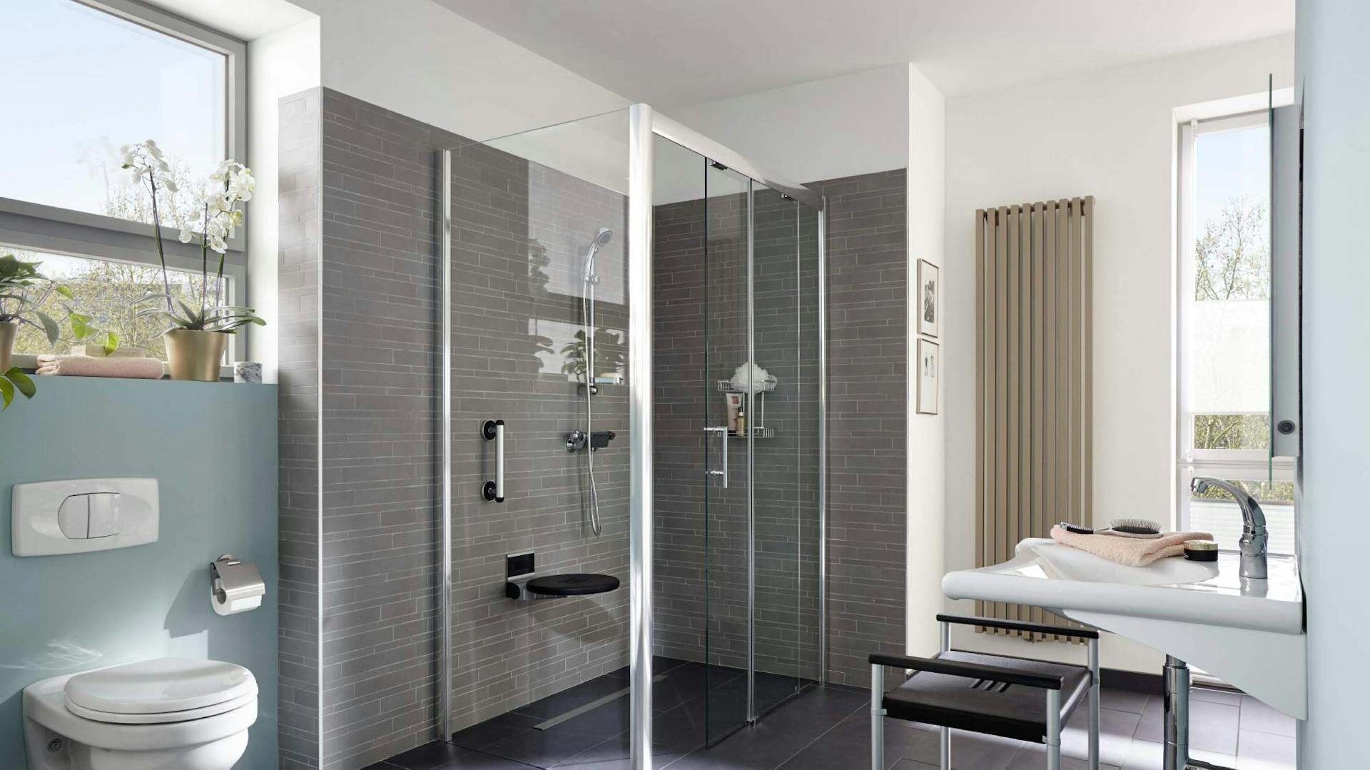 Barrierefreies Bad planen