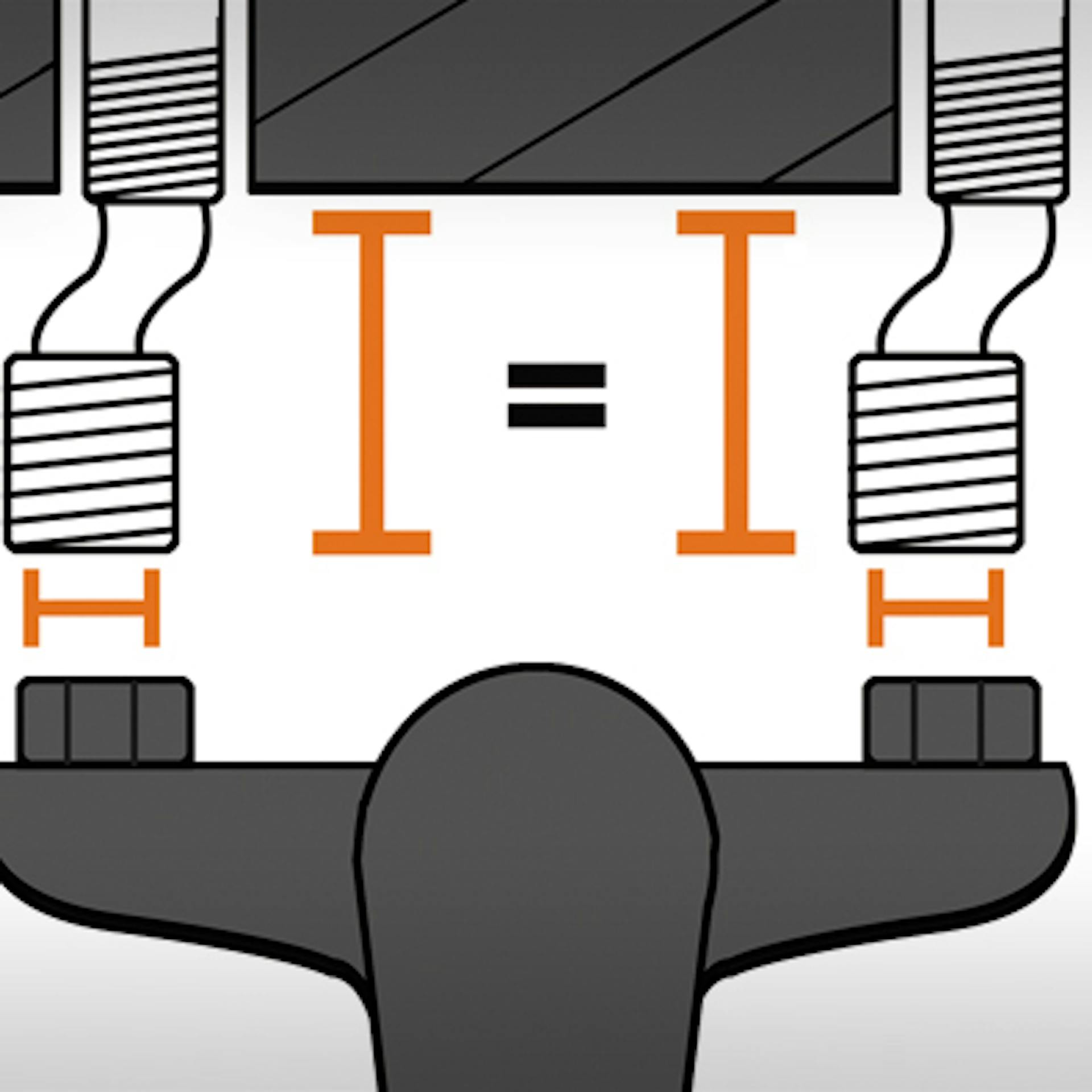 Abstand der S-Bögen zur Mischbatterie und zur Wand.