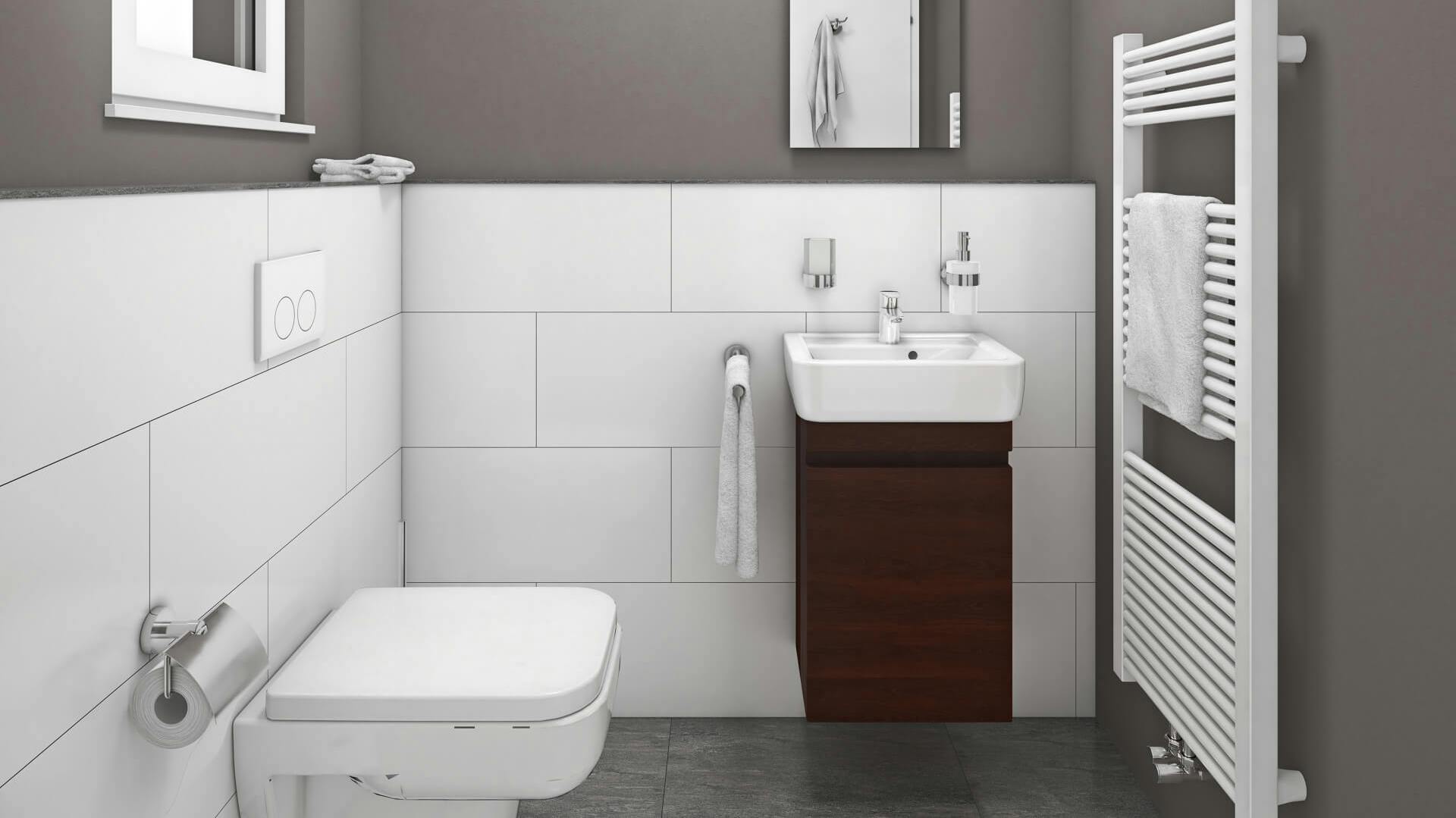 gäste-wc planen und gestalten – ideen und tipps | obi