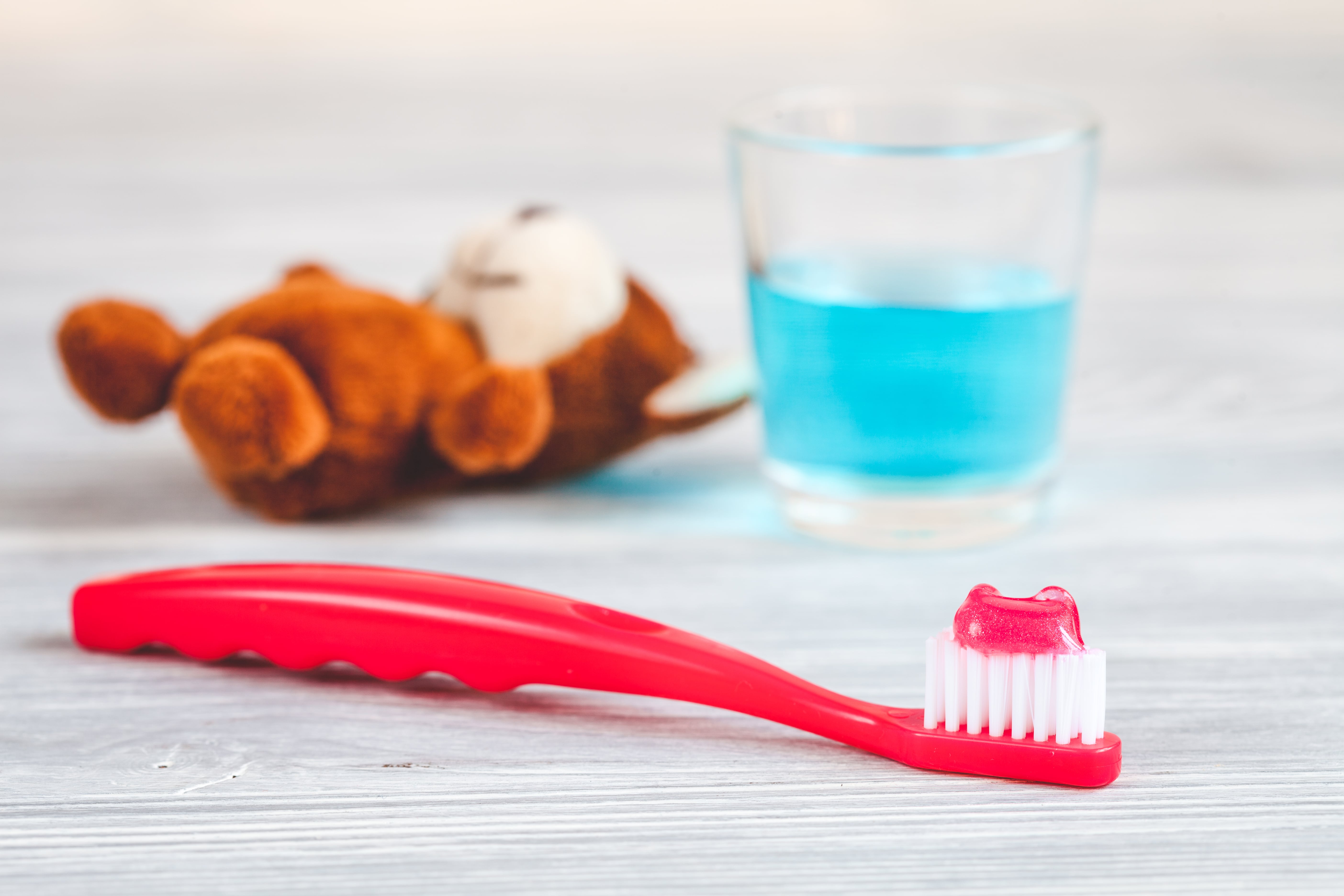 Spazzolino da denti per bambini.