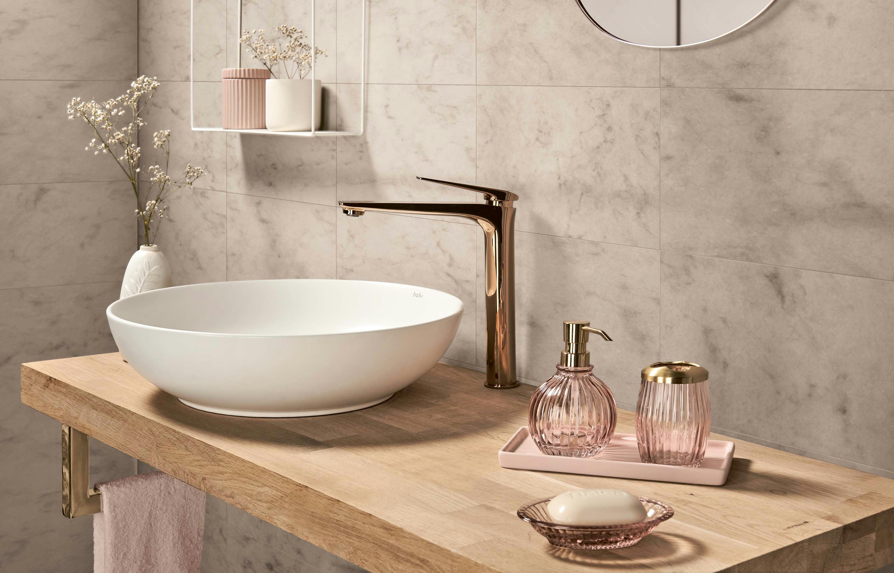 marmor im badezimmer - inspiration und tipps | obi