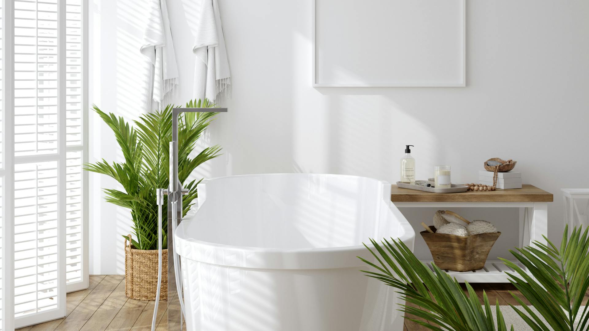 Természetes fürdő növényekkel