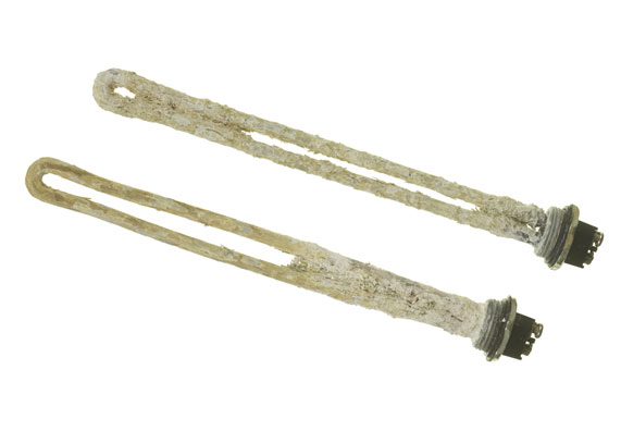 Két vízköves fűtőrúd.