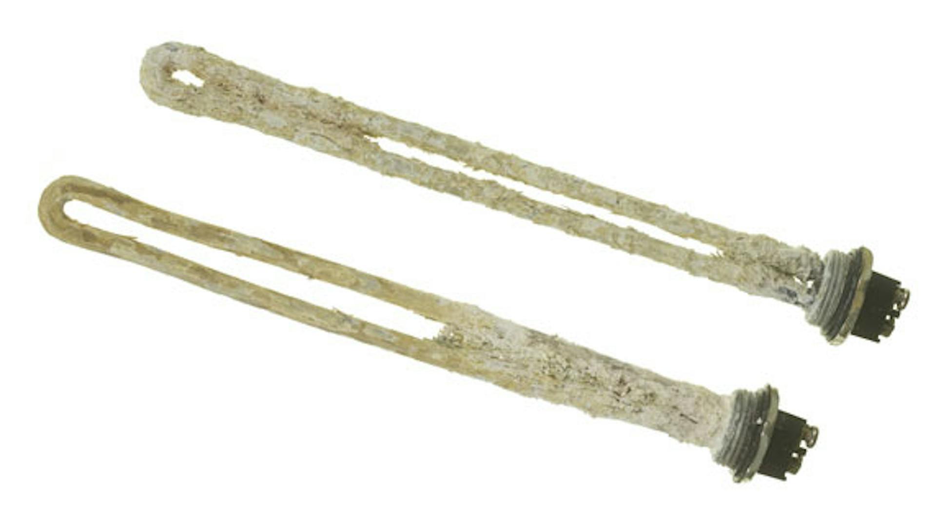 Két vízköves fűtőrúd.