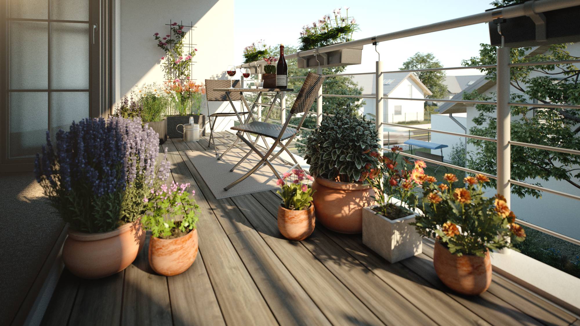 Mediterraner Balkon