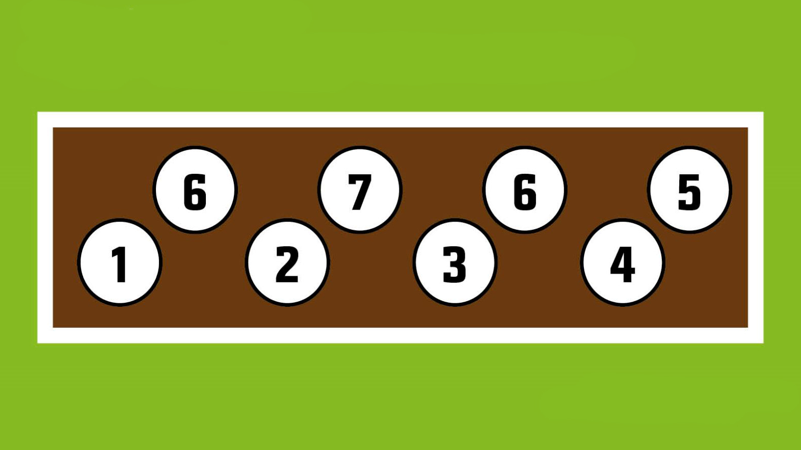 Esempio di piantumazione per una fioriera di 75 cm con nemesia, calibrachoa, edera, lantana, verbena, pelargonio, canna di vetro