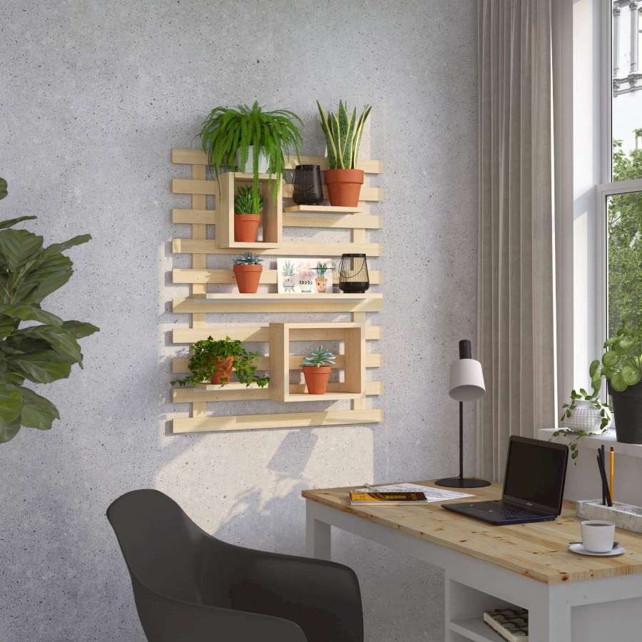 Pflanzregal Sprossenwand