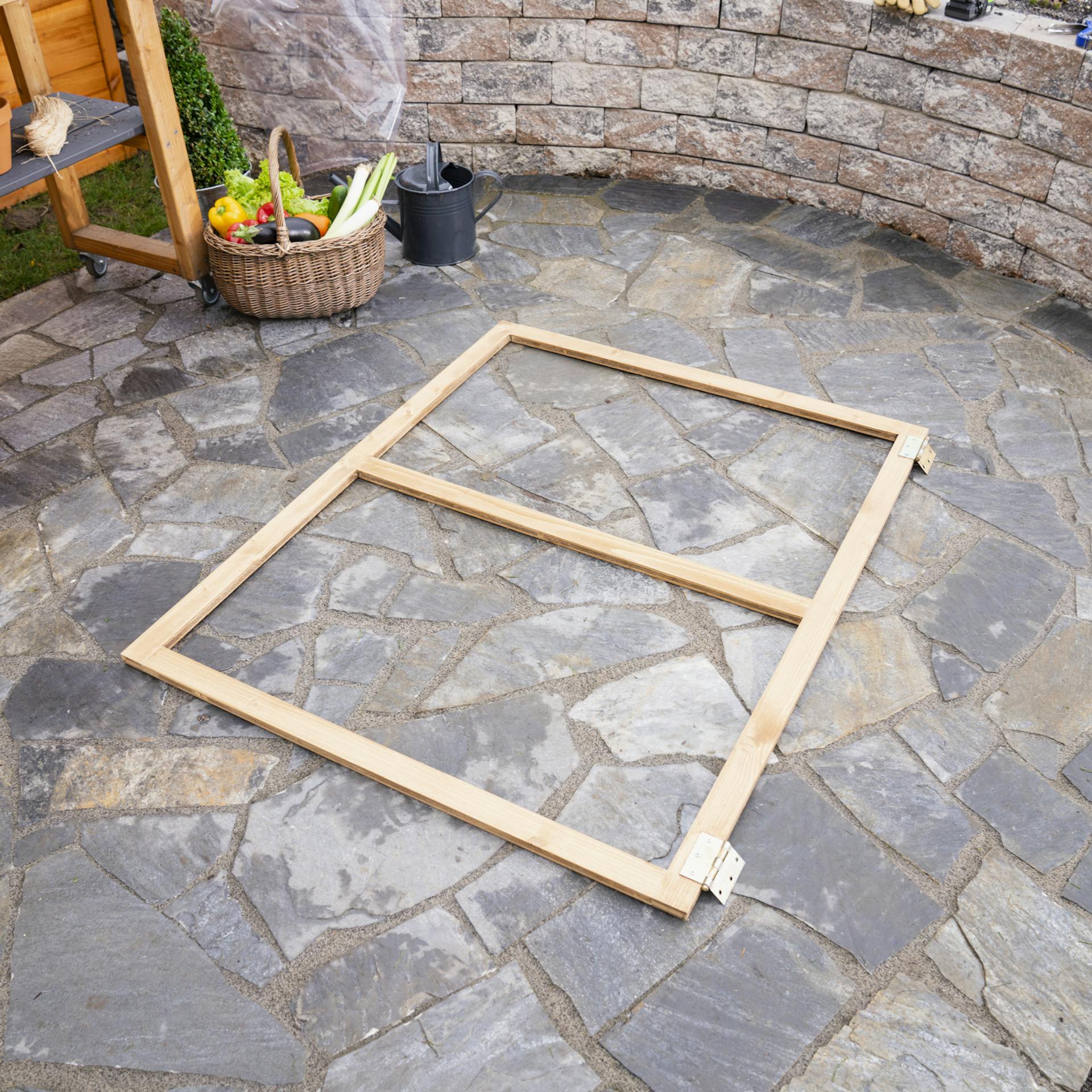 Fertig verschraubter Frühbeet-Deckel