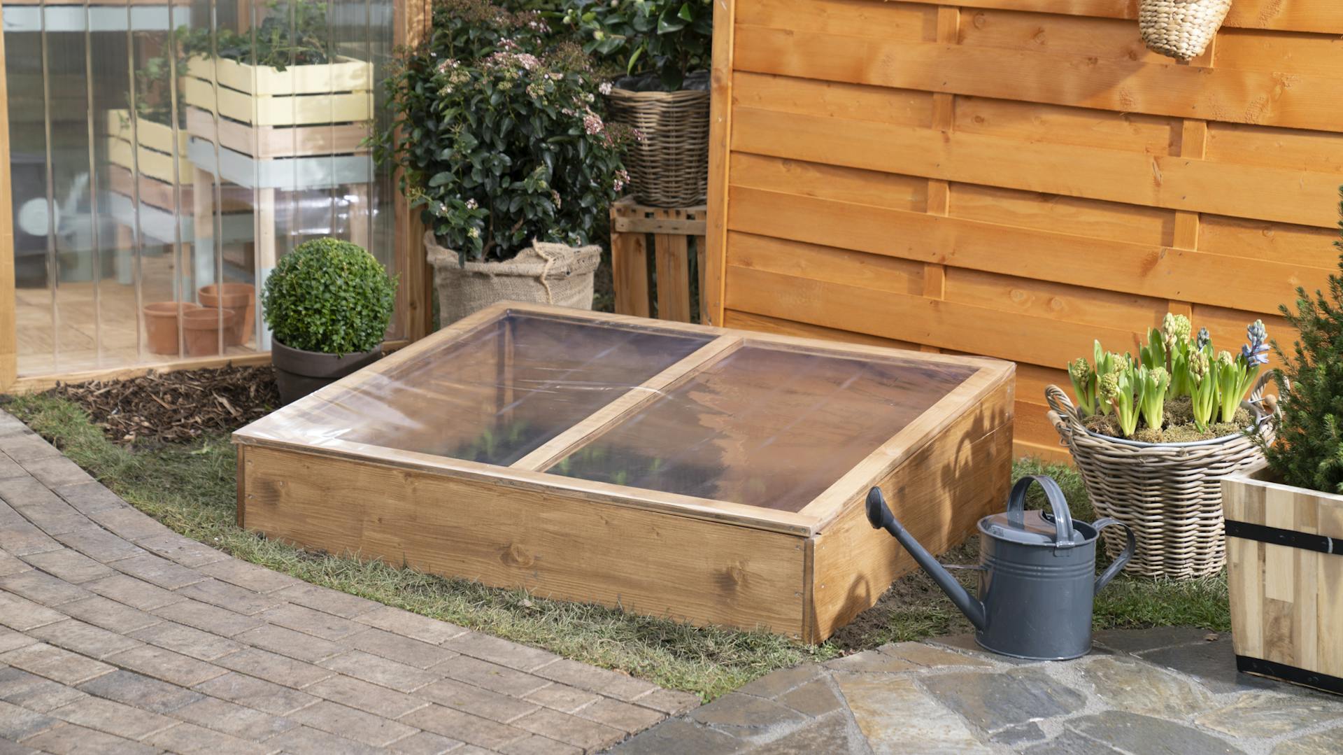 geschlossenes Frühbeet