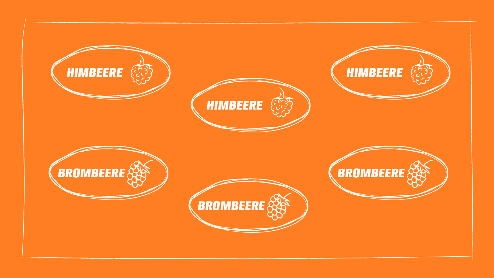 Übersichtsgrafik wie Himbeeren und Brombeeren zusammen angepflanzt werden können