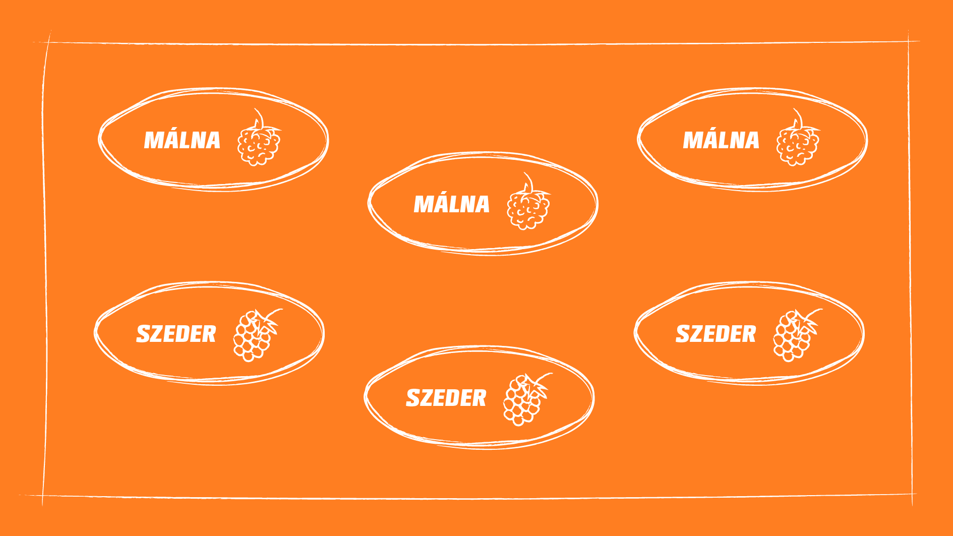 Áttekintő ábra a málna és a szeder együttes ültetéséről