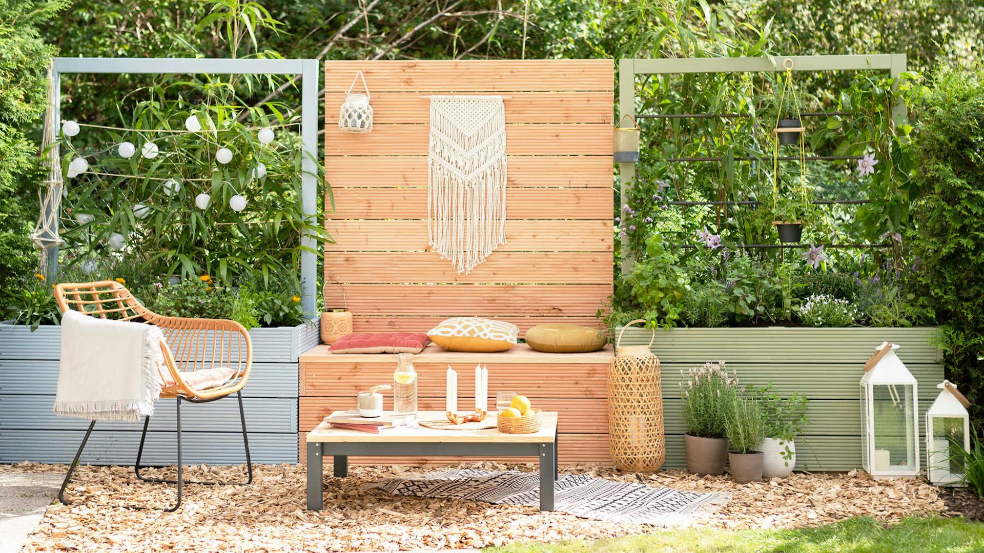 DIY Hochbeet Alfred mit Rankhilfe