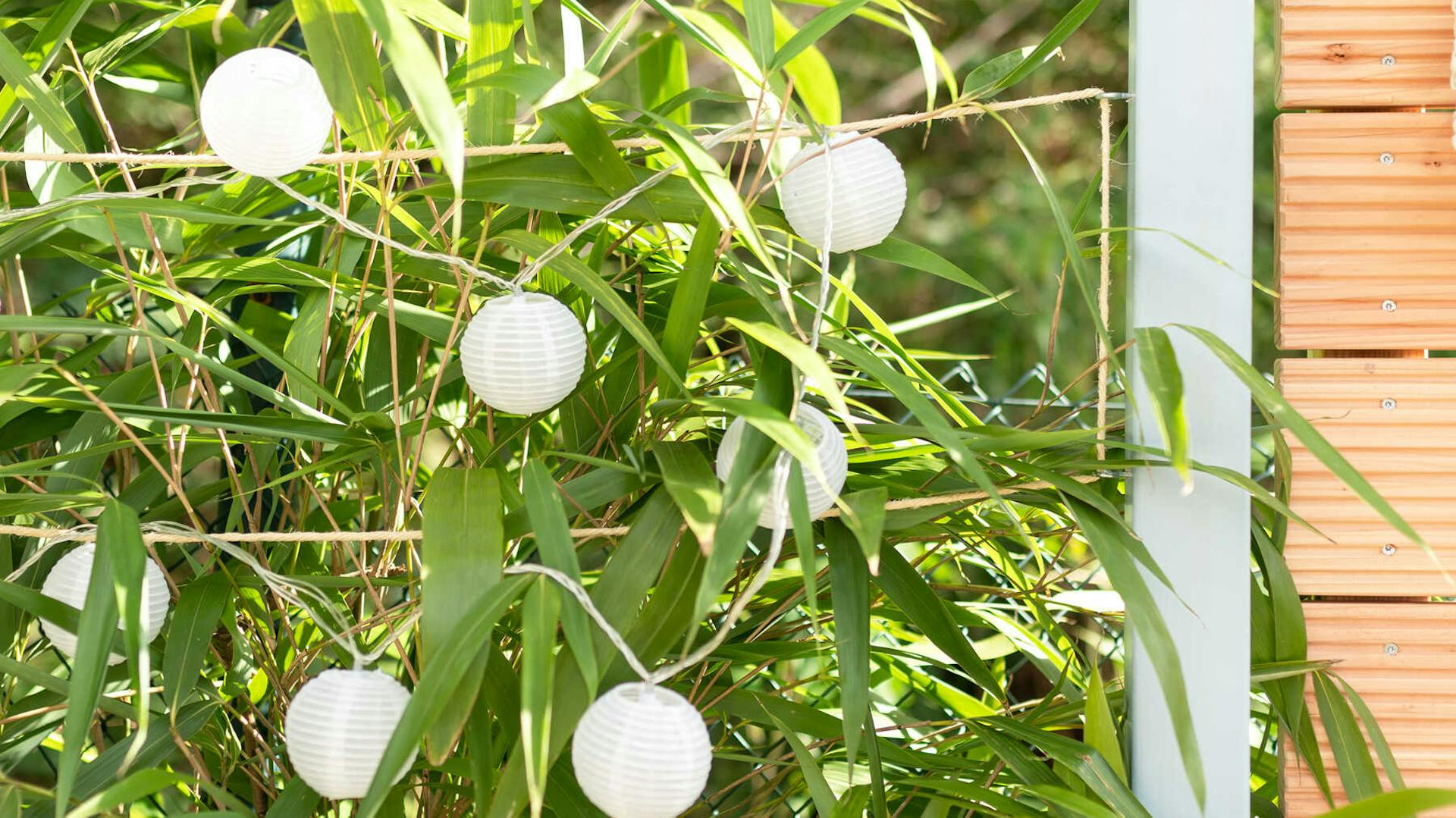 Detail Hochbeet Alfred mit Sisalseil.