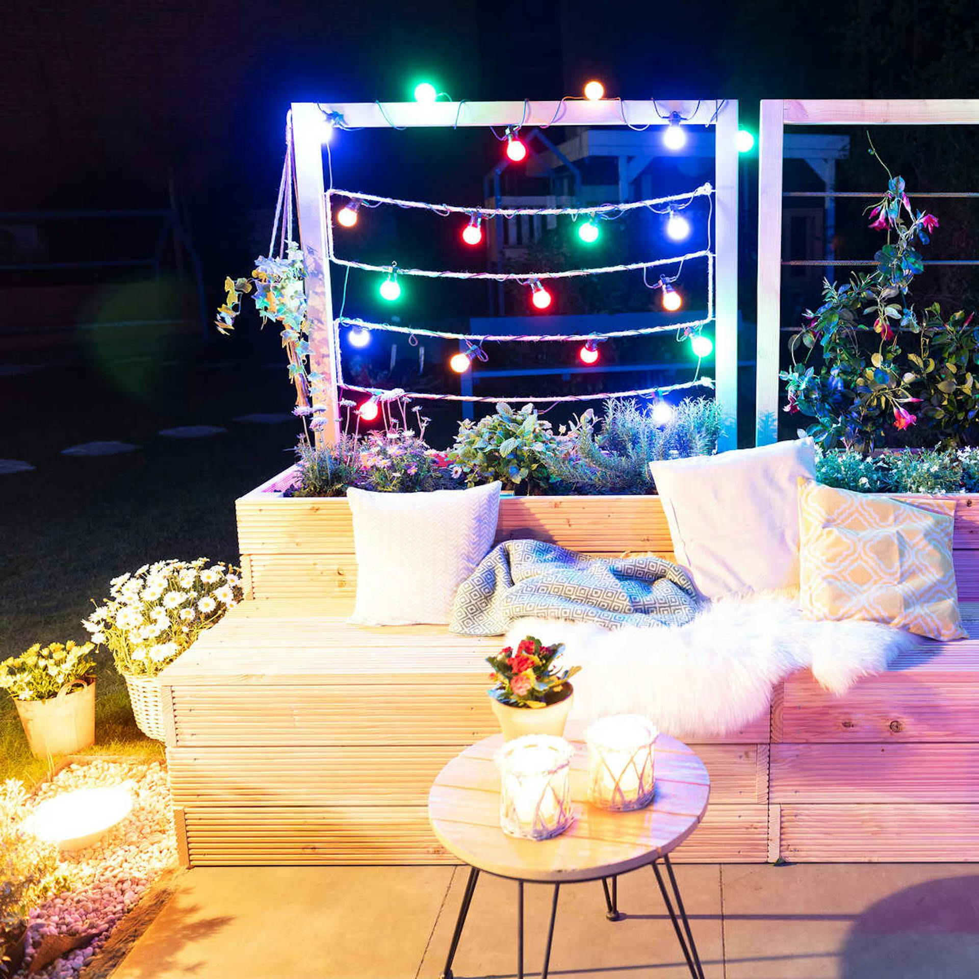 Hochbeet Alfred mit Sisalseil