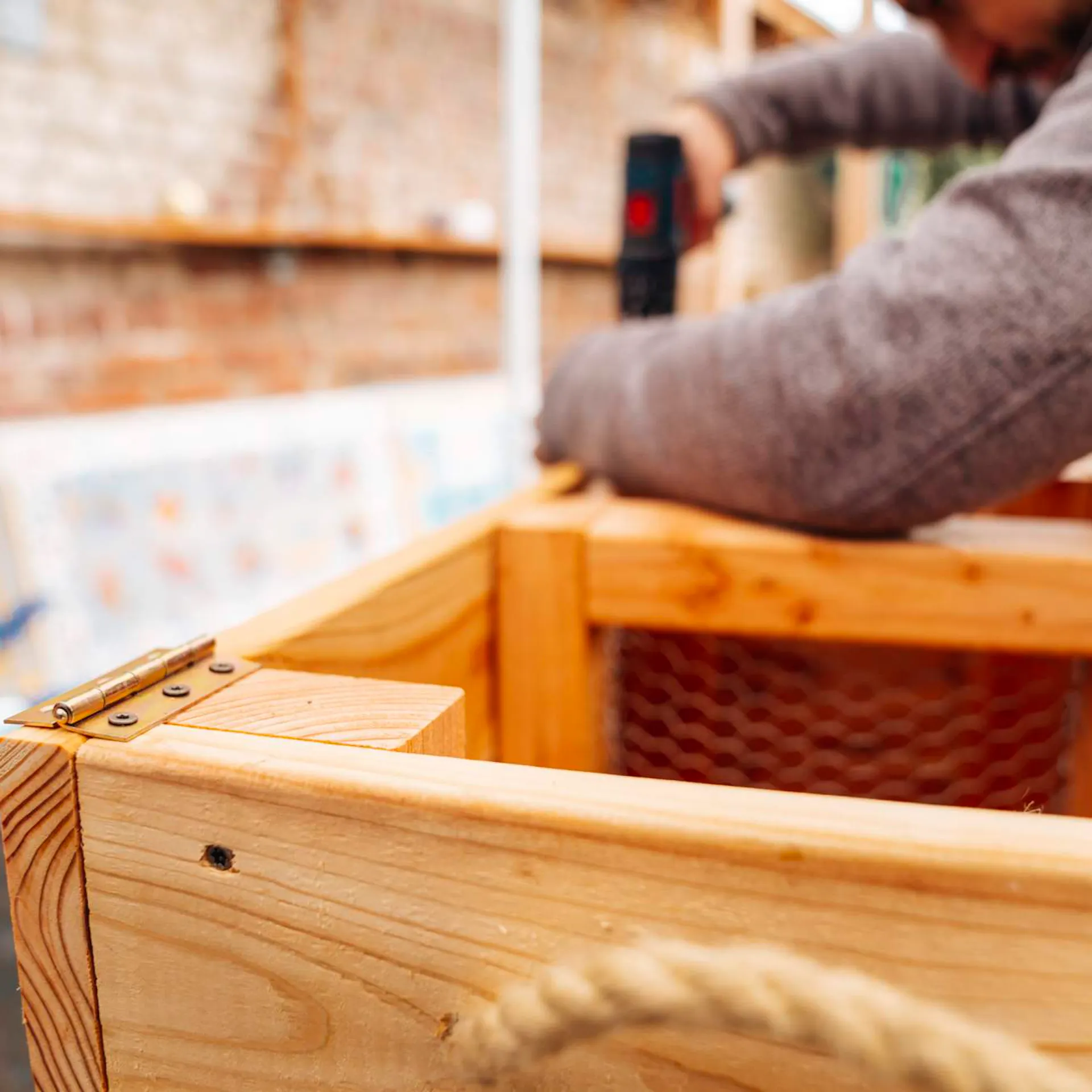 Připevnění závěsů