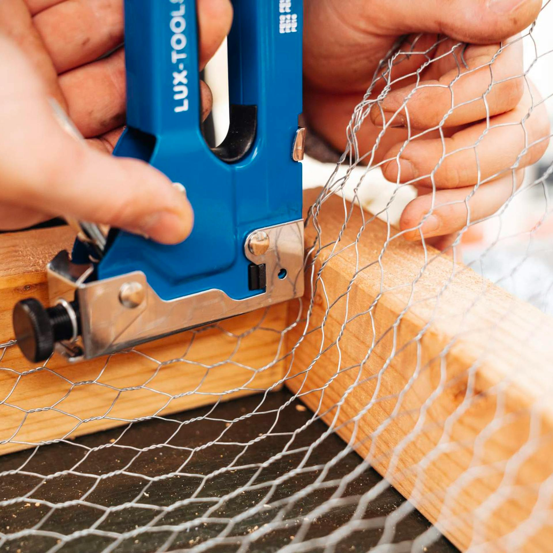 Fissa saldamente il filo del coniglio