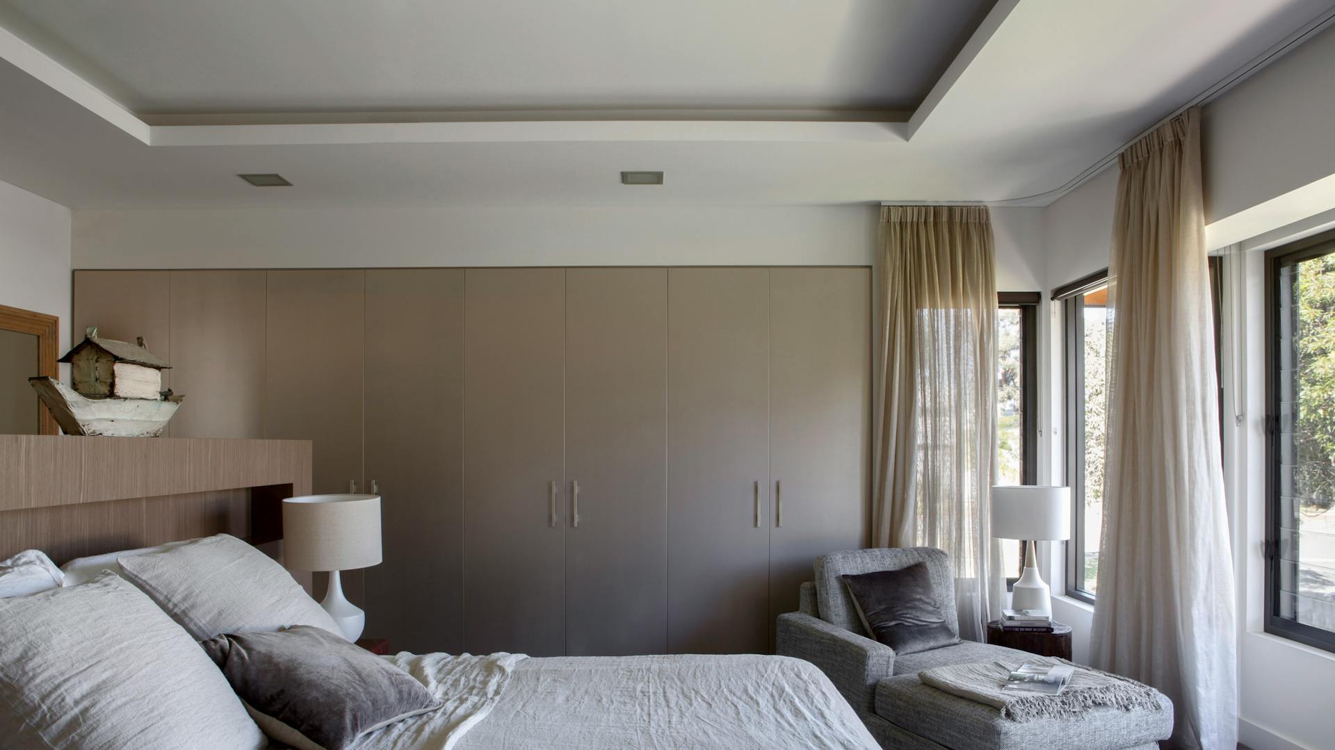 Spanndecke im Schlafzimmer