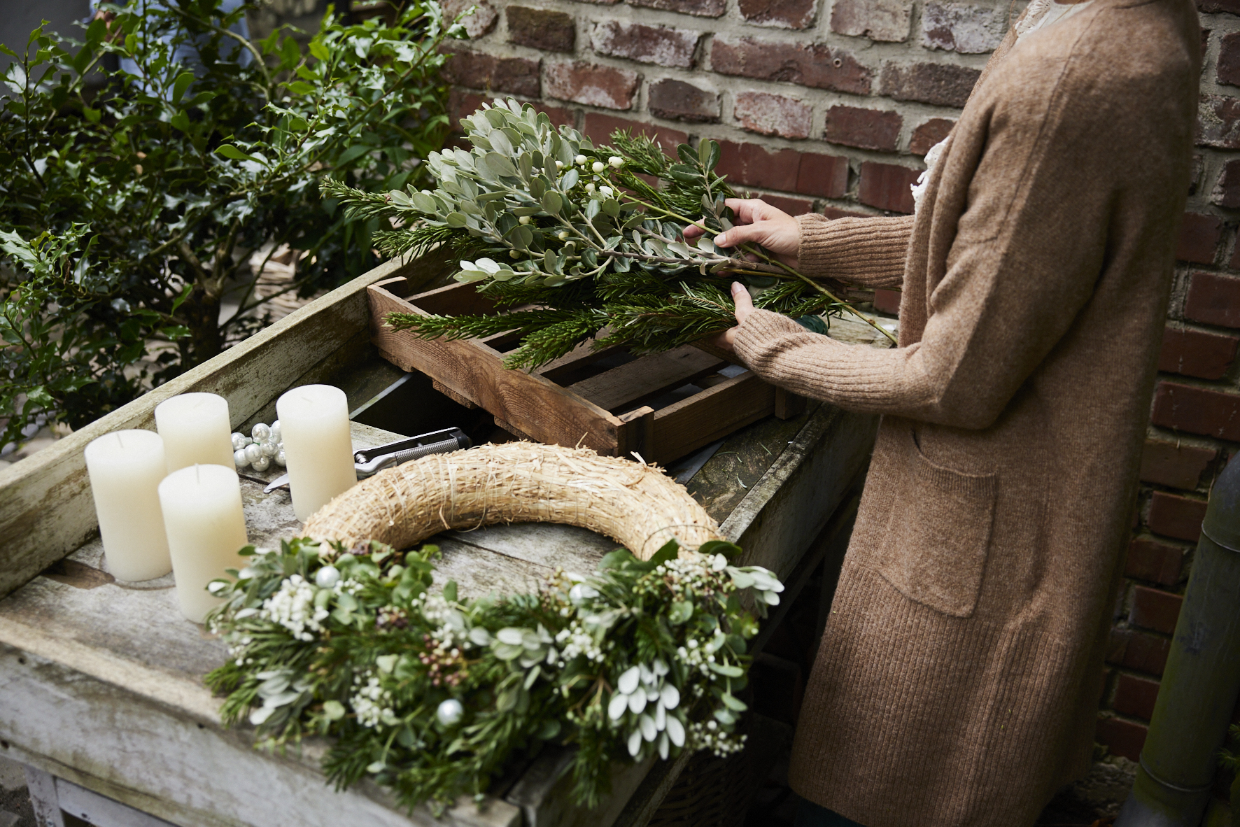 Scelta del materiale giusto per la corona dell’Avvento