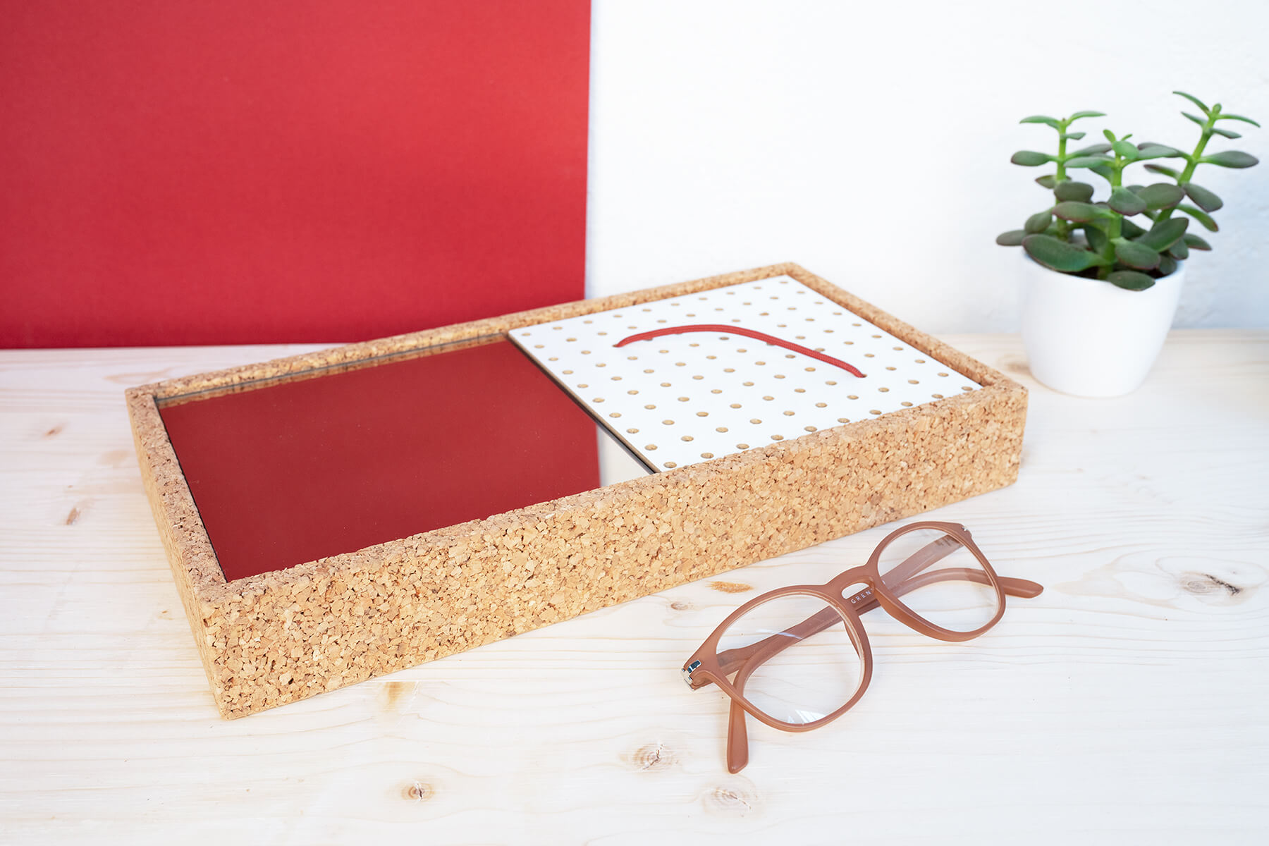 Aufbewahrungsbox aus Kork