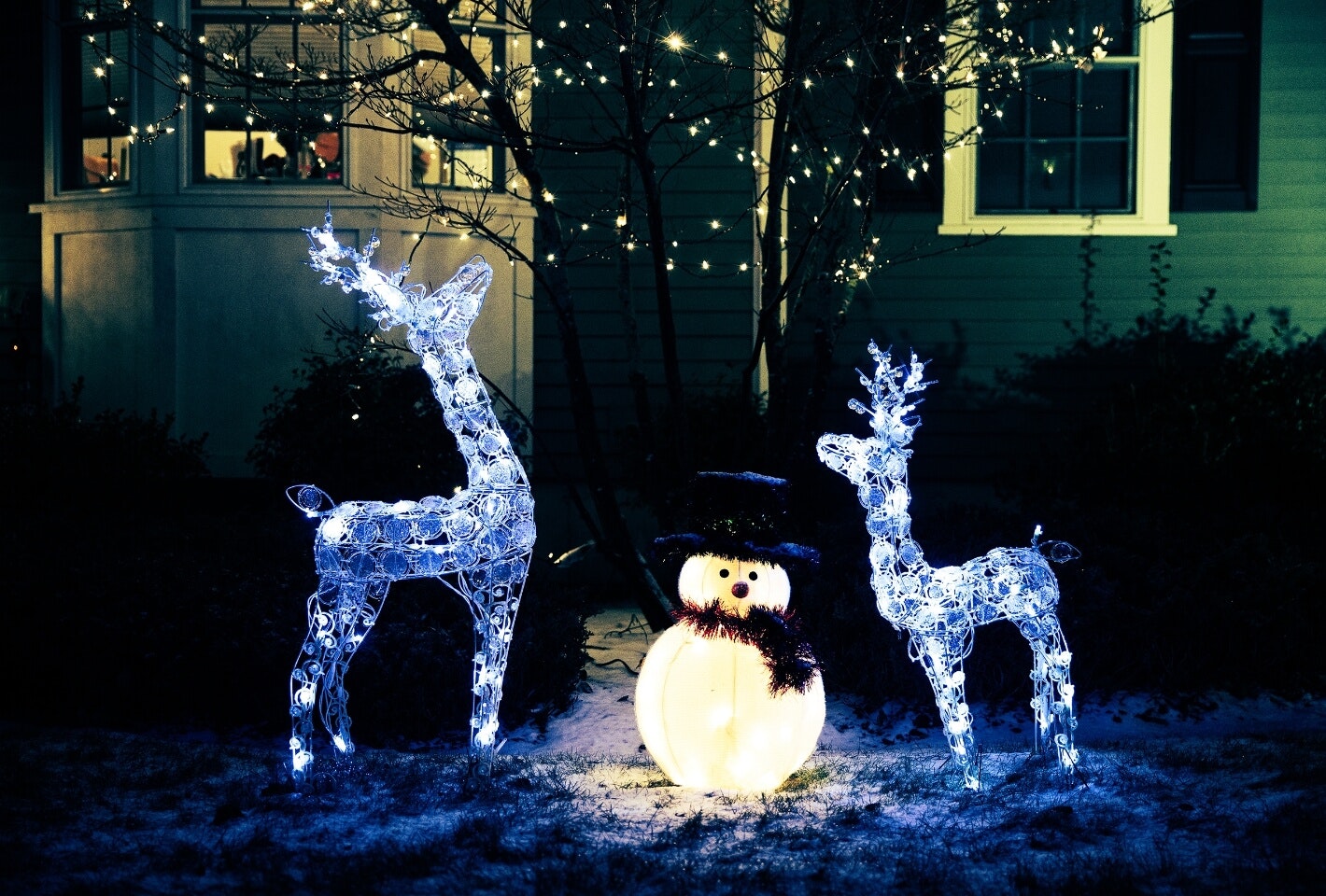 Weihnachtsbeleuchtung außen: Ideen und Tipps OBI