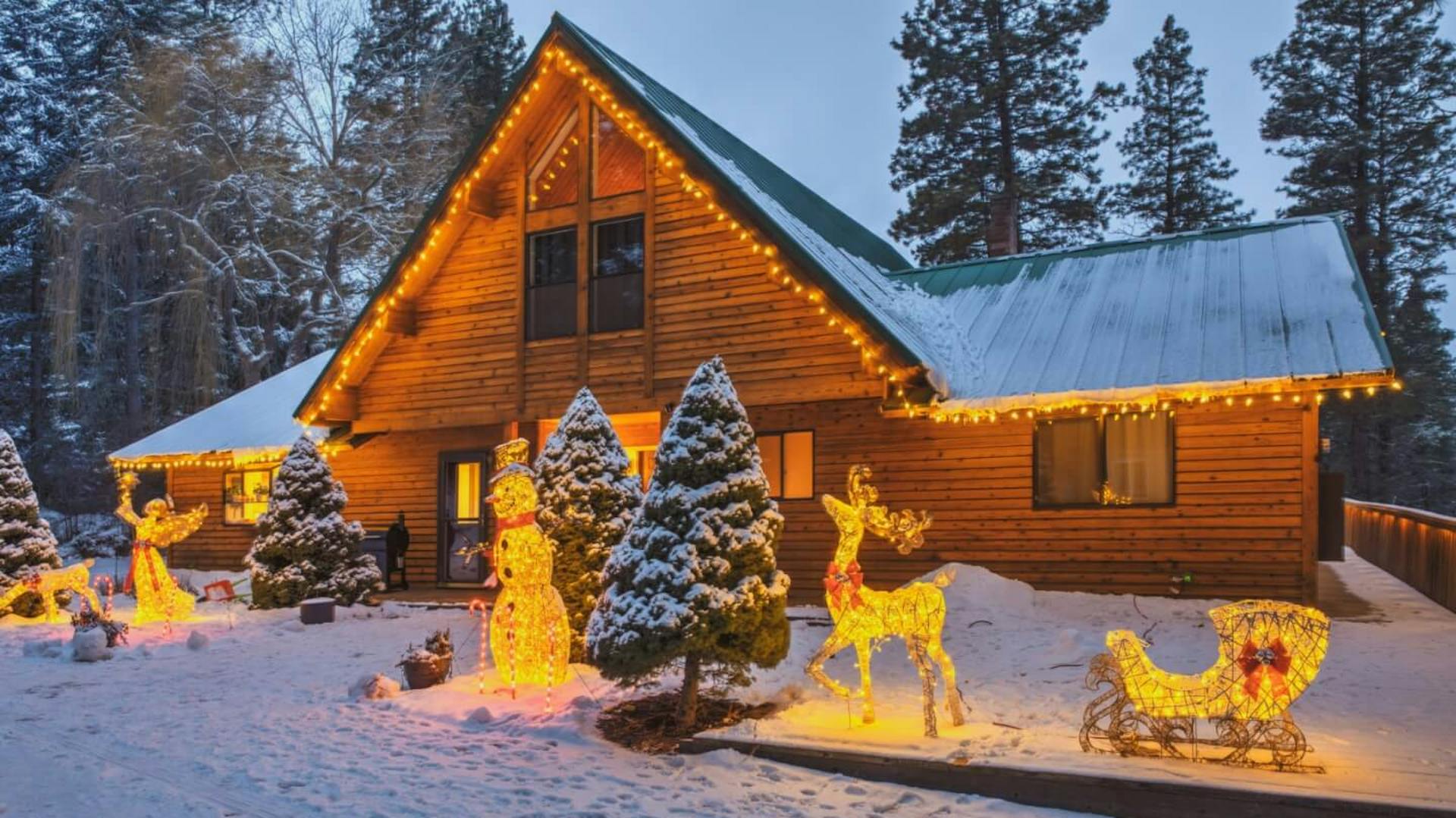 Weihnachtsbeleuchtung außen Ideen und Tipps OBI