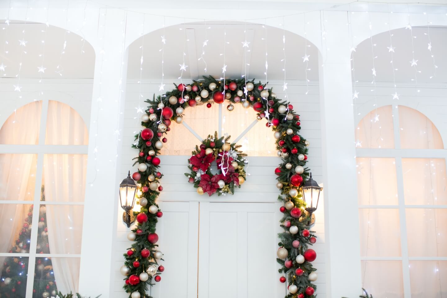 Weihnachtsbeleuchtung außen Ideen und Tipps OBI