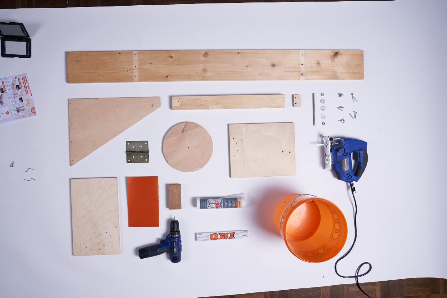 Vizes vödrös játék alapanyagok