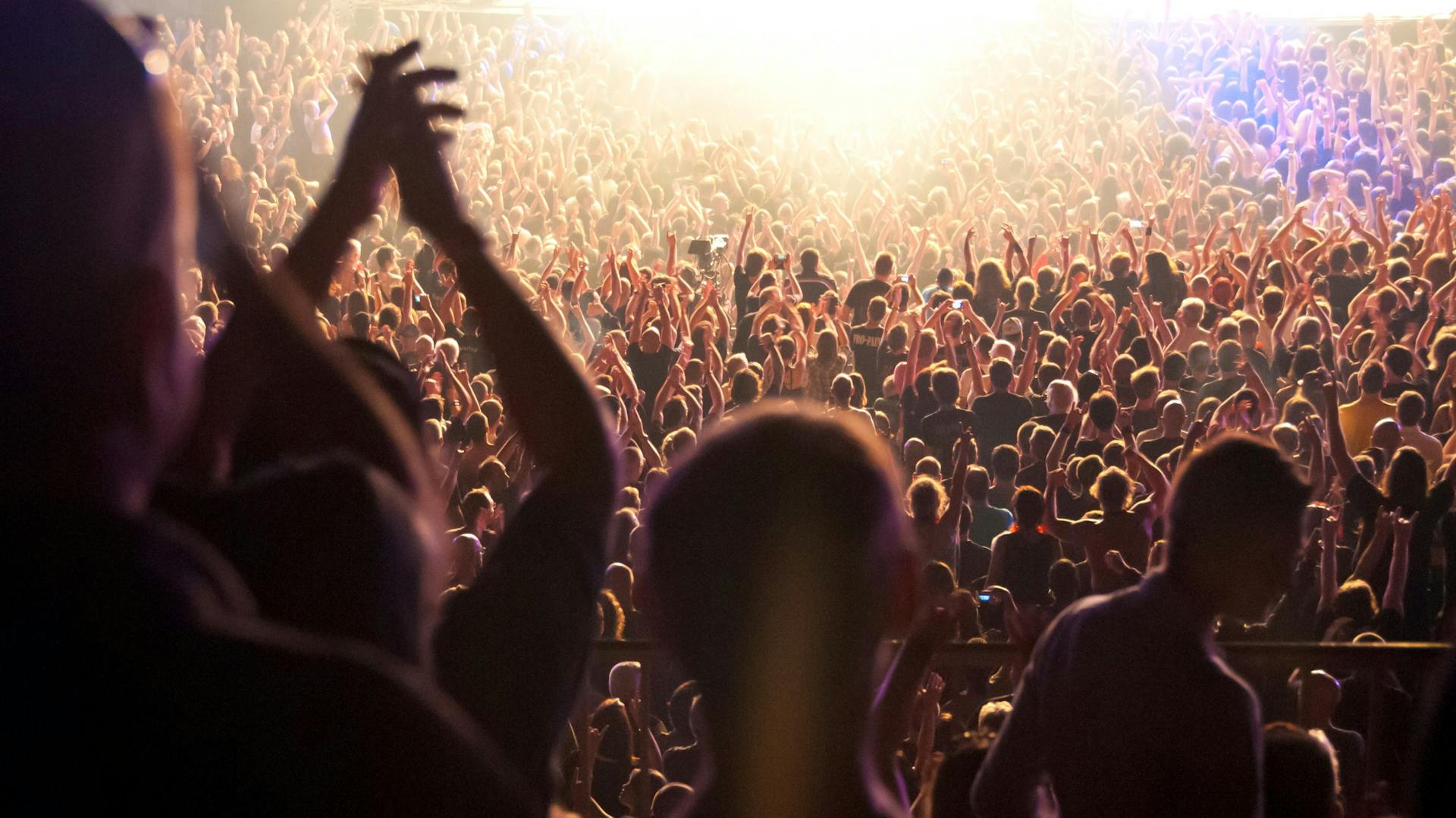 Publikum bei Festival-Konzert