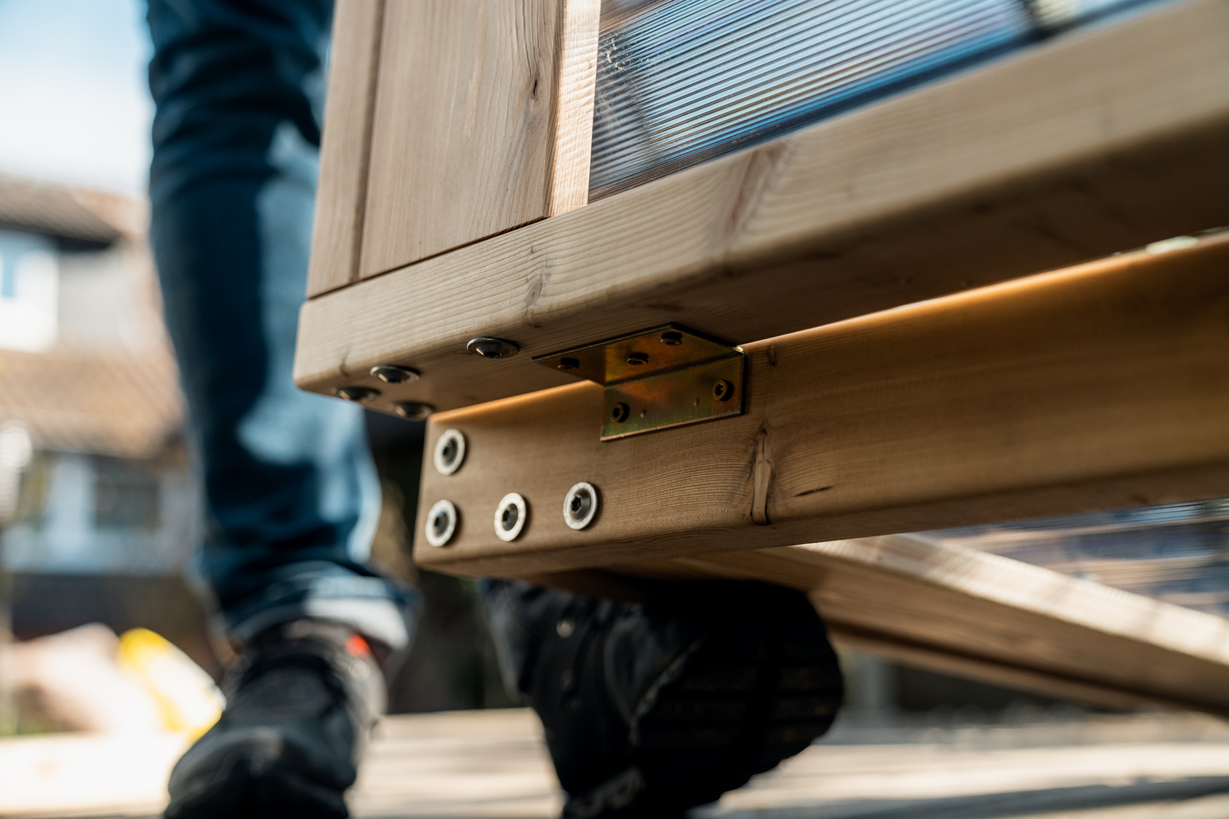 Gartendusche selber bauen Anleitung mit Video OBI