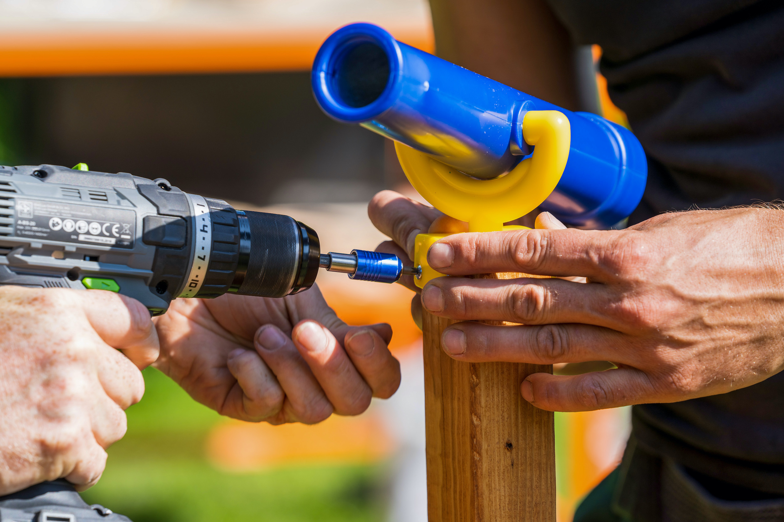 Fissaggio del cannocchiale 