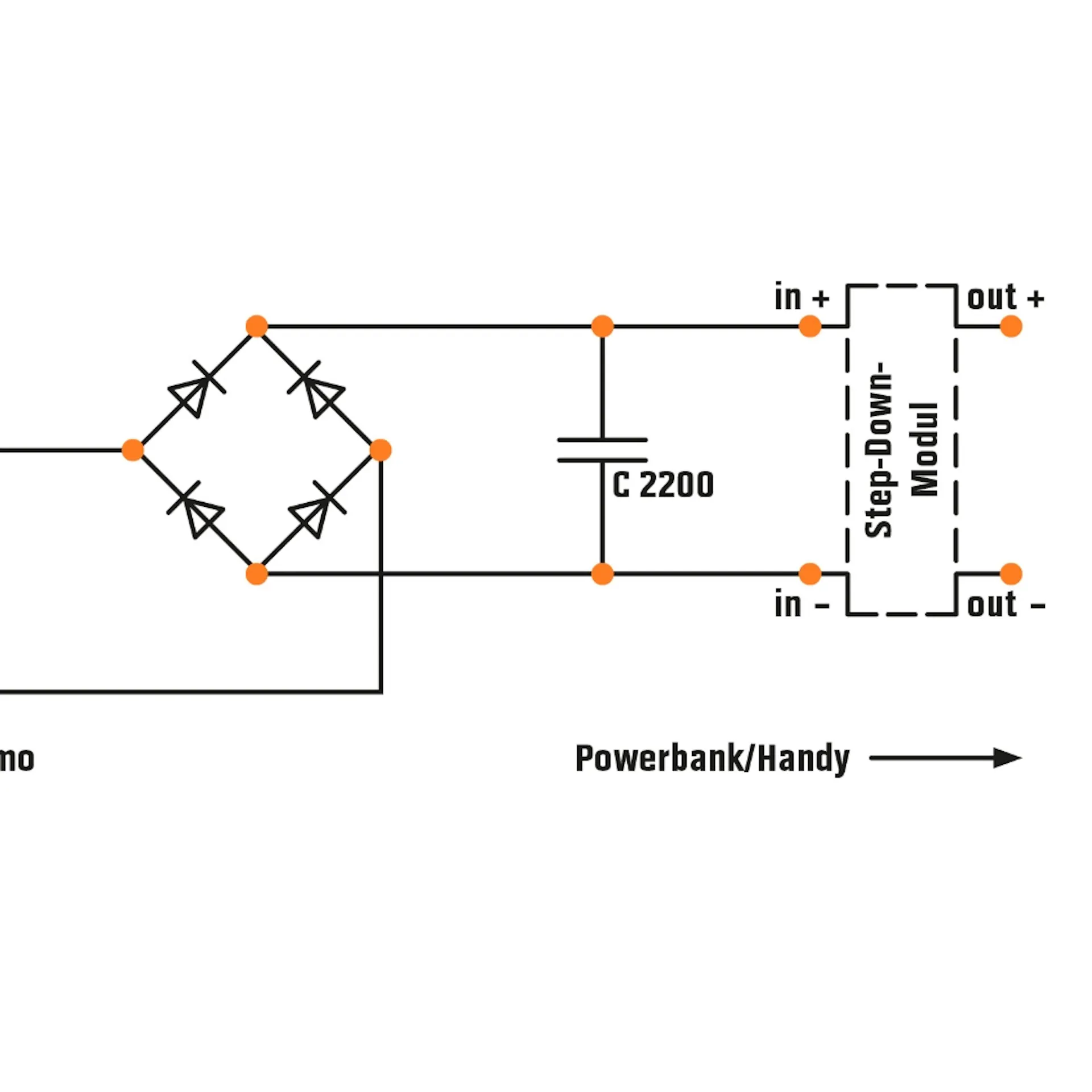 Schaltplan USB Ladegerät
