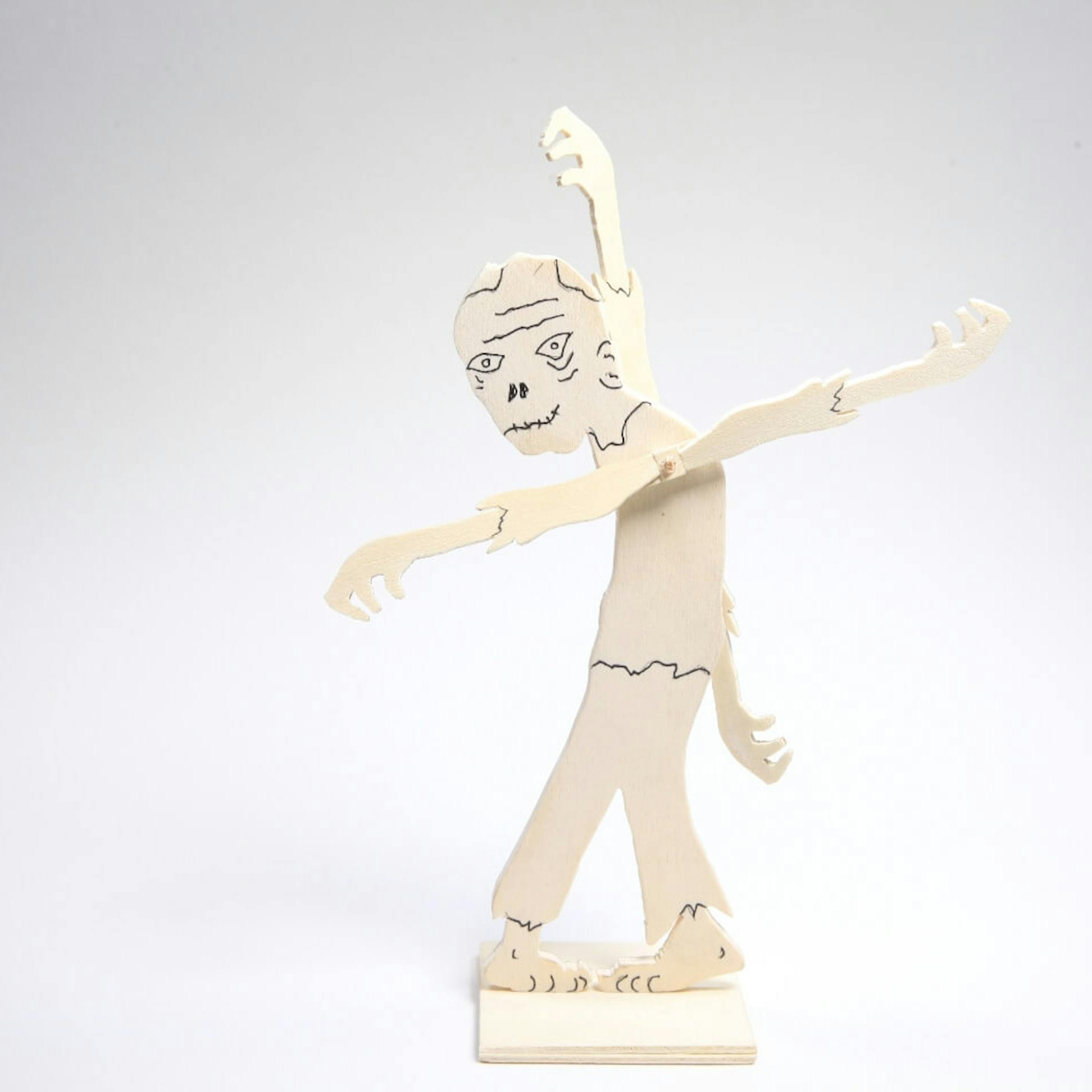 Összeszerelt zombi szélkerék.