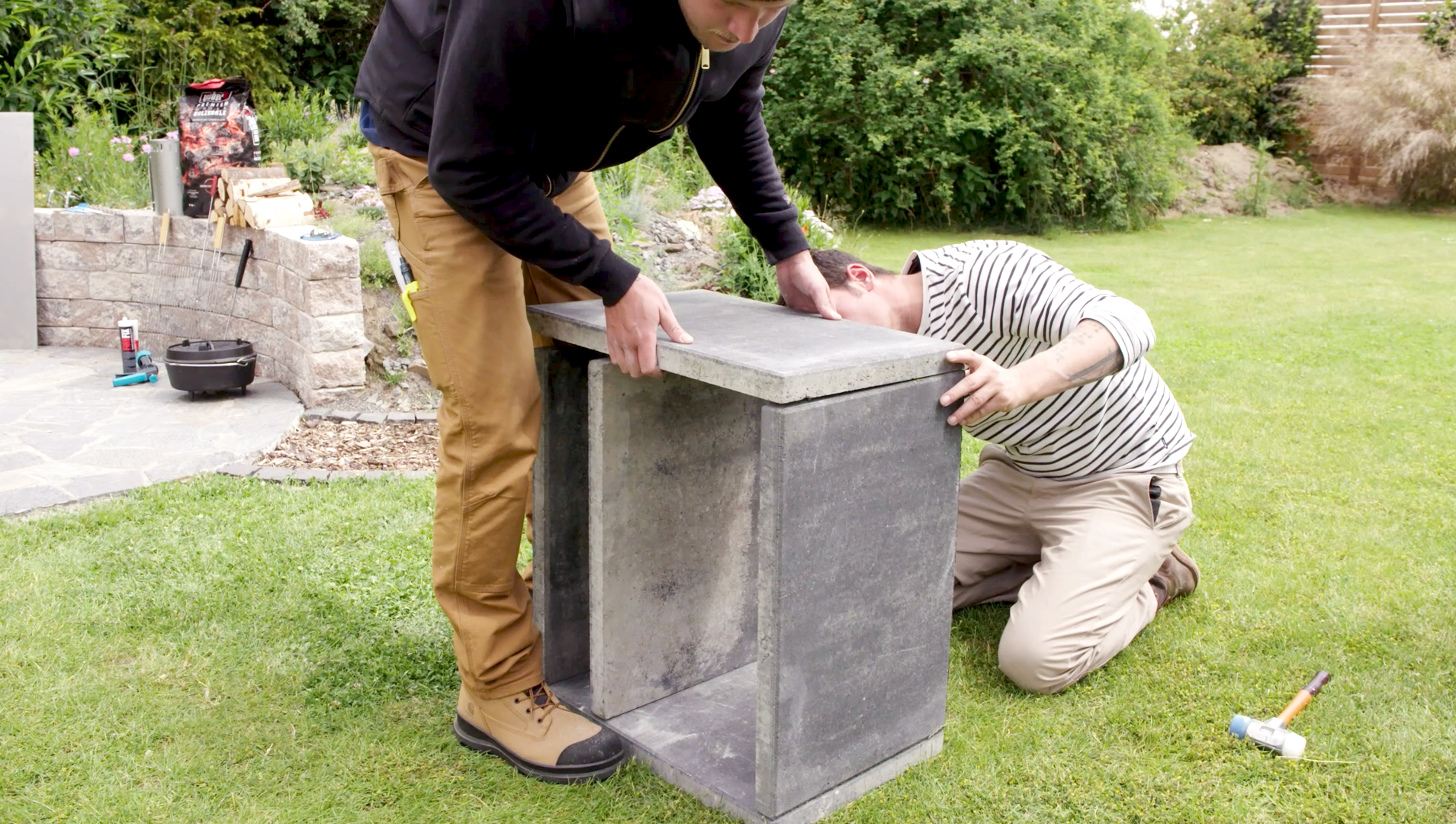 Dutch OvenFeuerstelle selber bauen Anleitung OBI