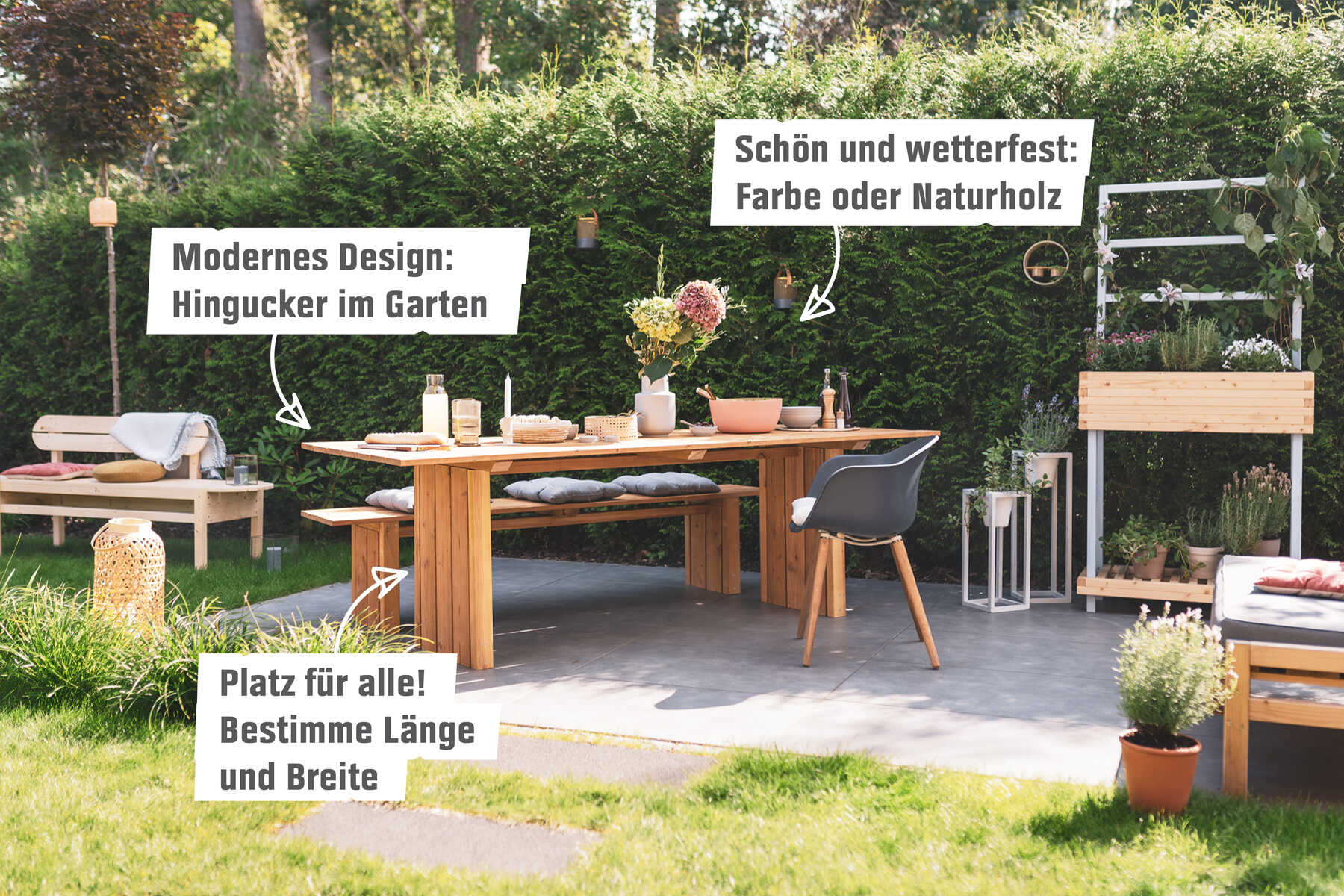 Gartentisch Hannes