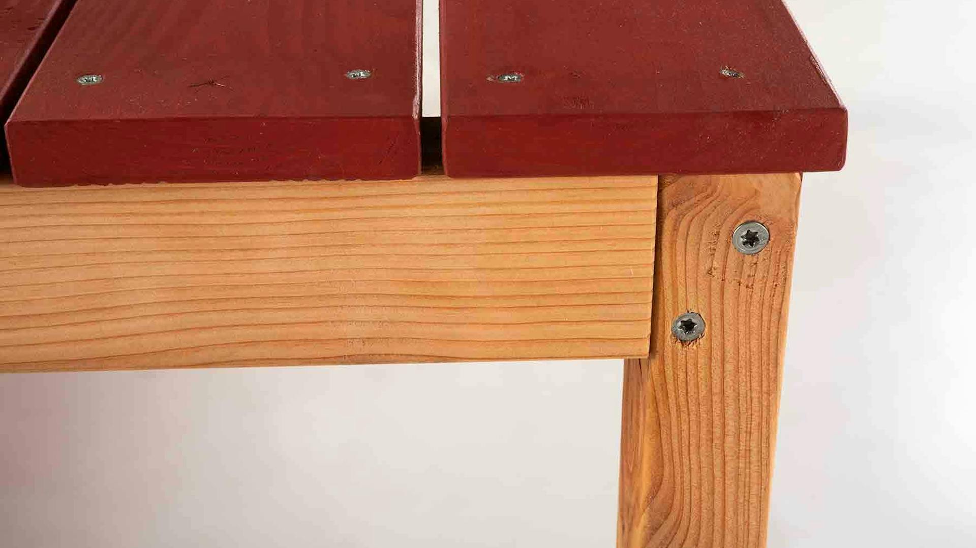 Detailansicht Gartentisch Sophie.