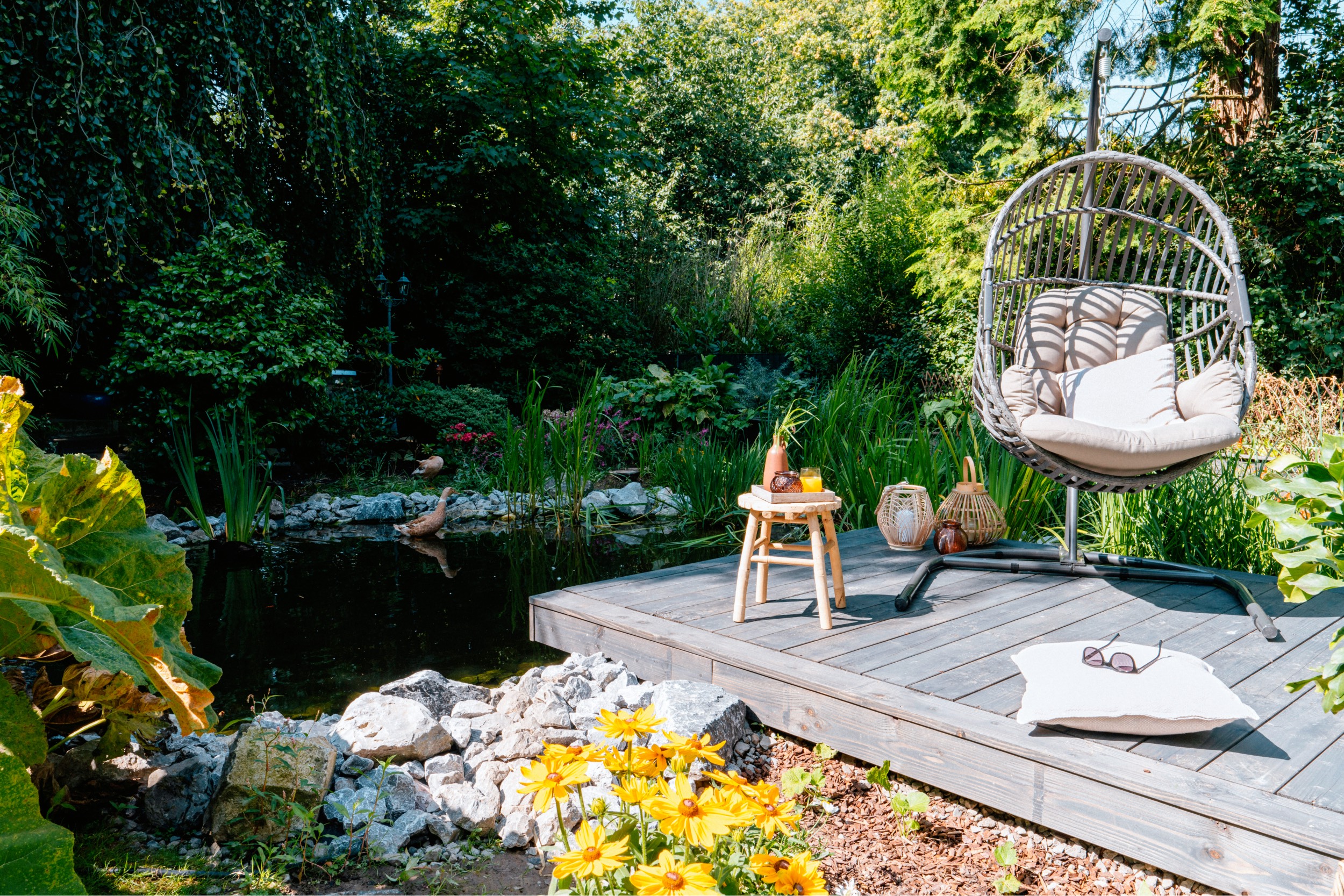 Urlaub im eigenen Garten OBI