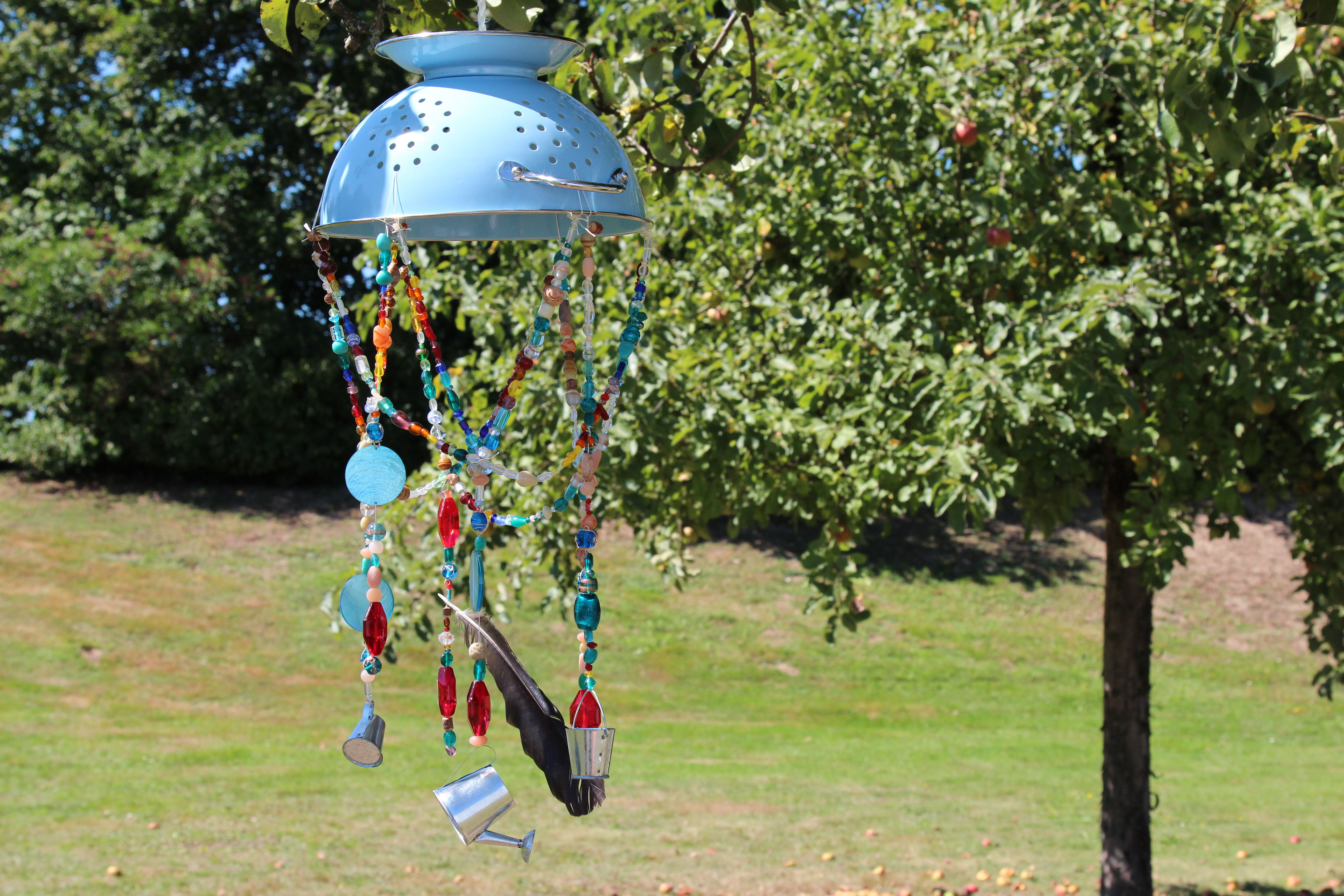 Klangspiel als Lärmschutz im Garten