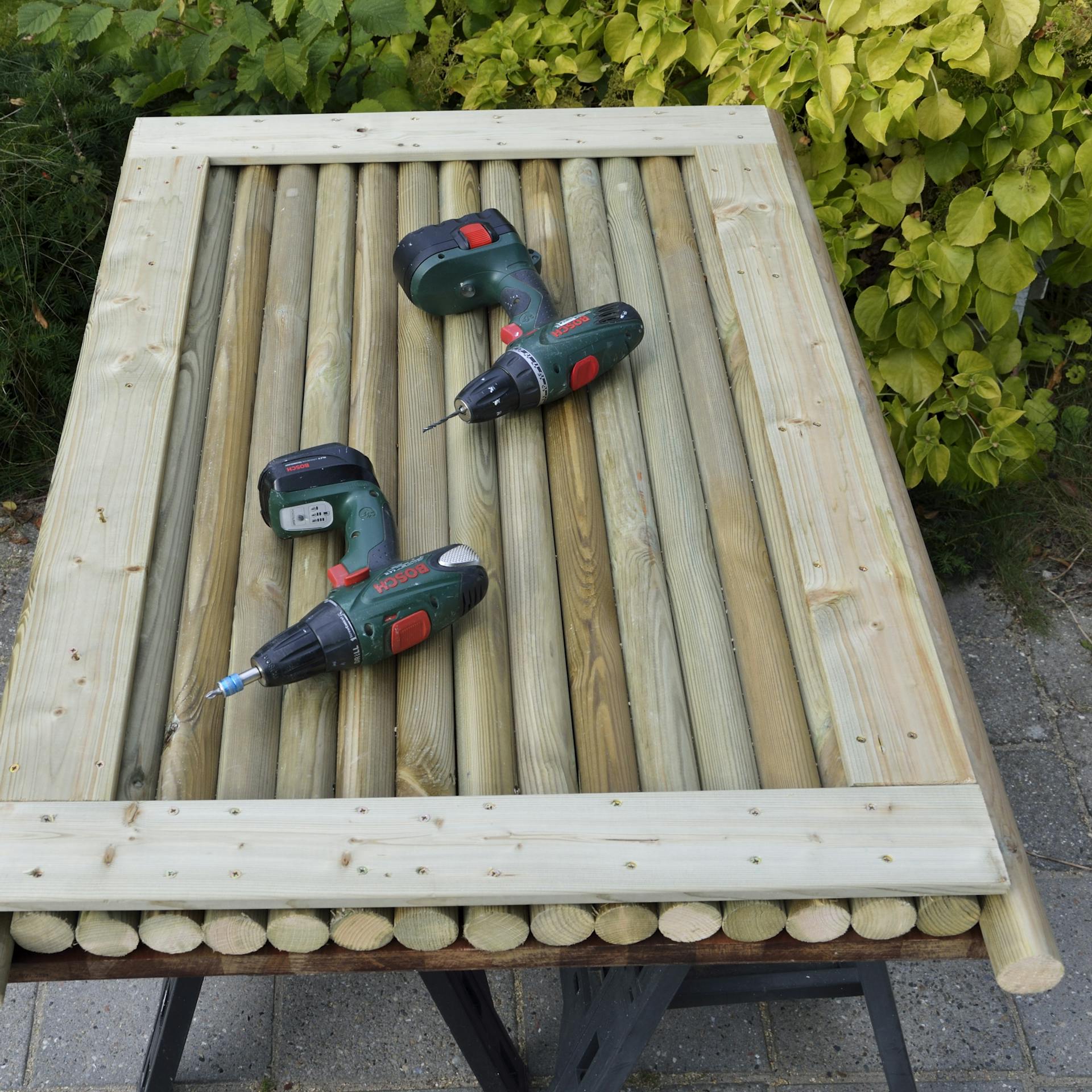 Bočné diely boxu na smetnú nádobu