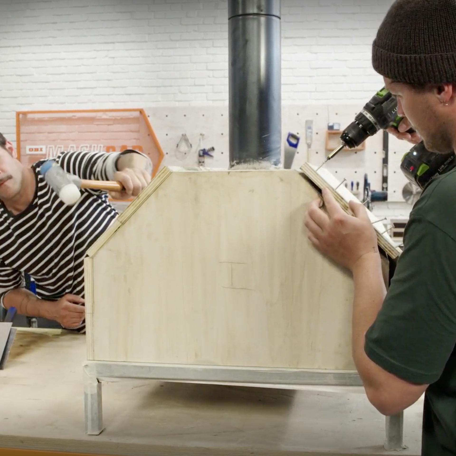 Odstranění bednění.