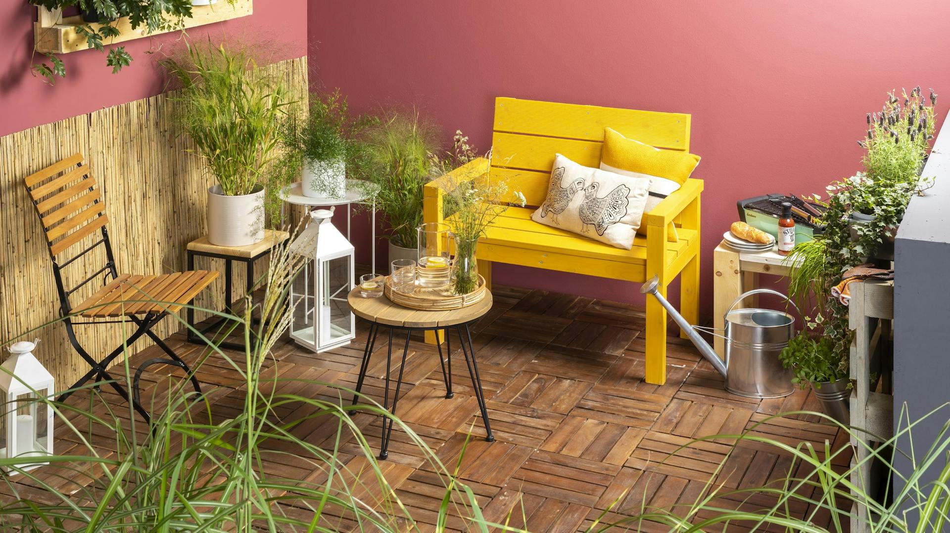 DIY Garten Georg auf Balkon