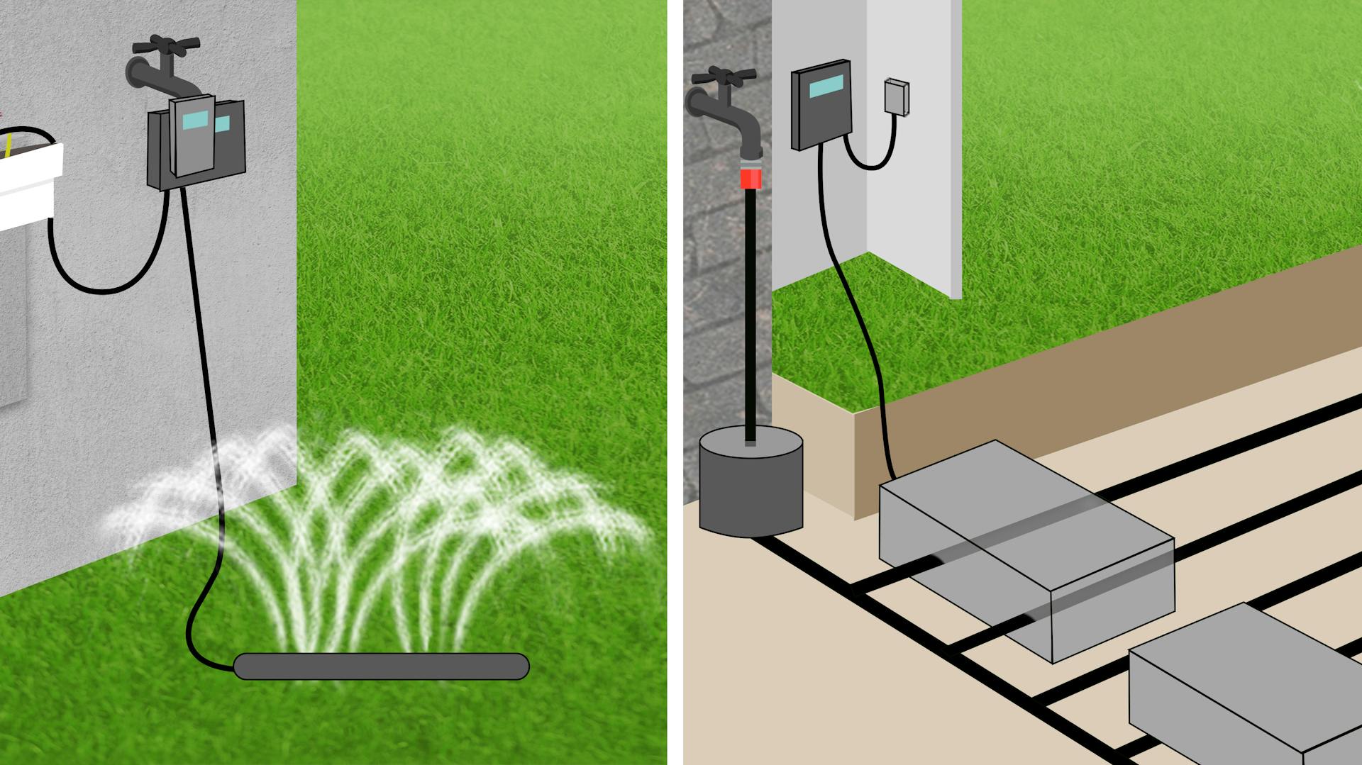 Tecnologia dell’acqua a confronto: tubi fuori terra e tubi interrati