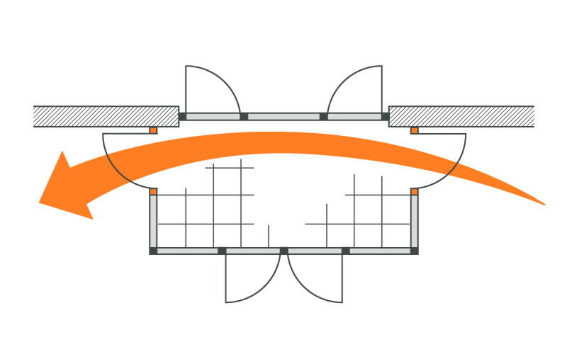 Wintergarten lüften